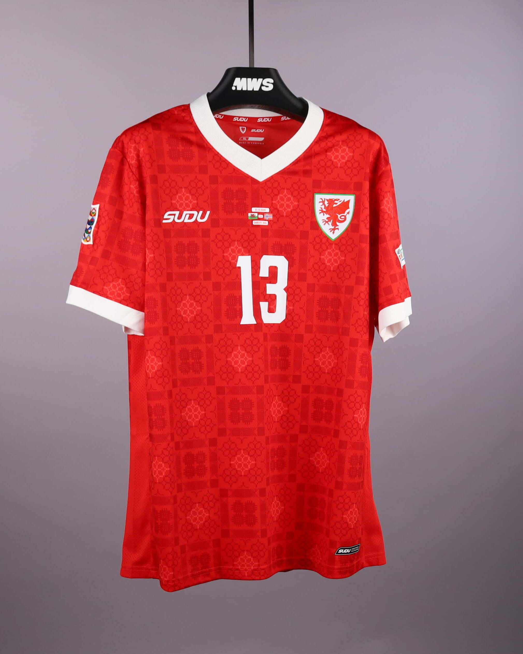 Maglia di Kieffer Moore (Wales)