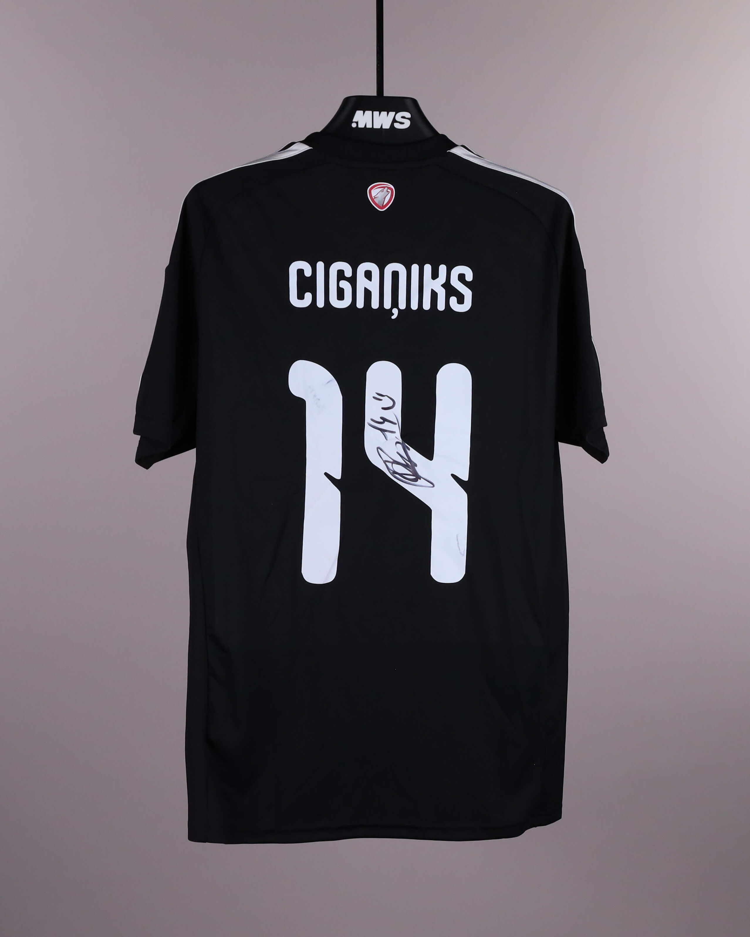 Andrejs Cigaņiks Latvia jersey