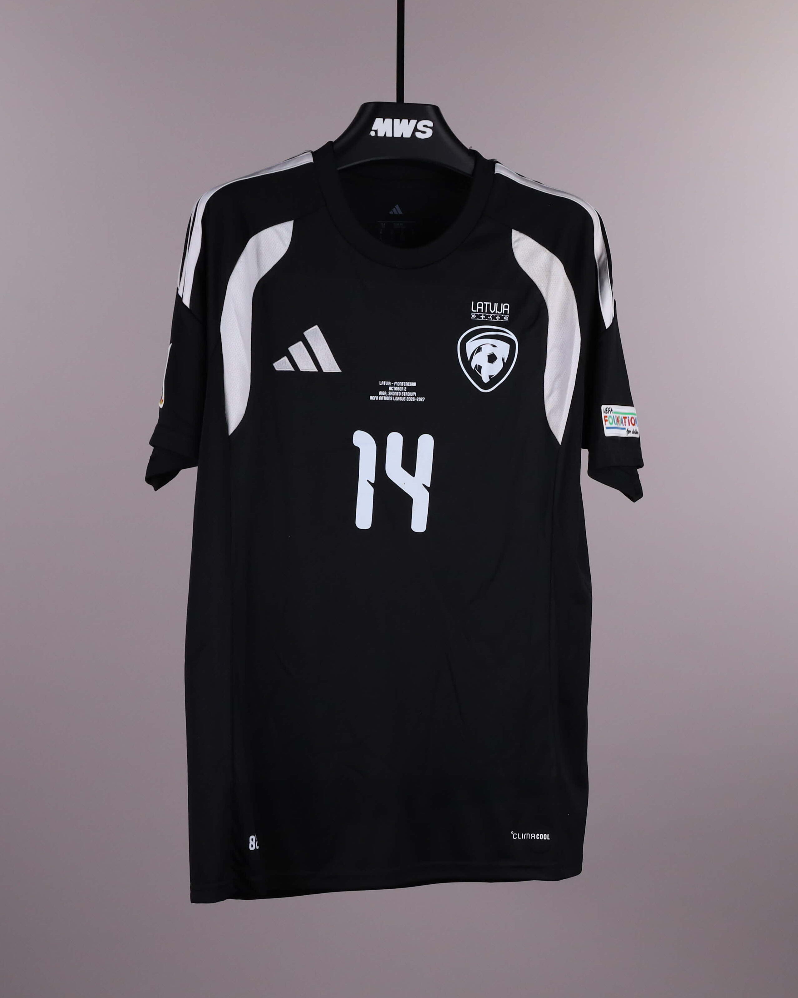 Andrejs Cigaņiks Latvia jersey