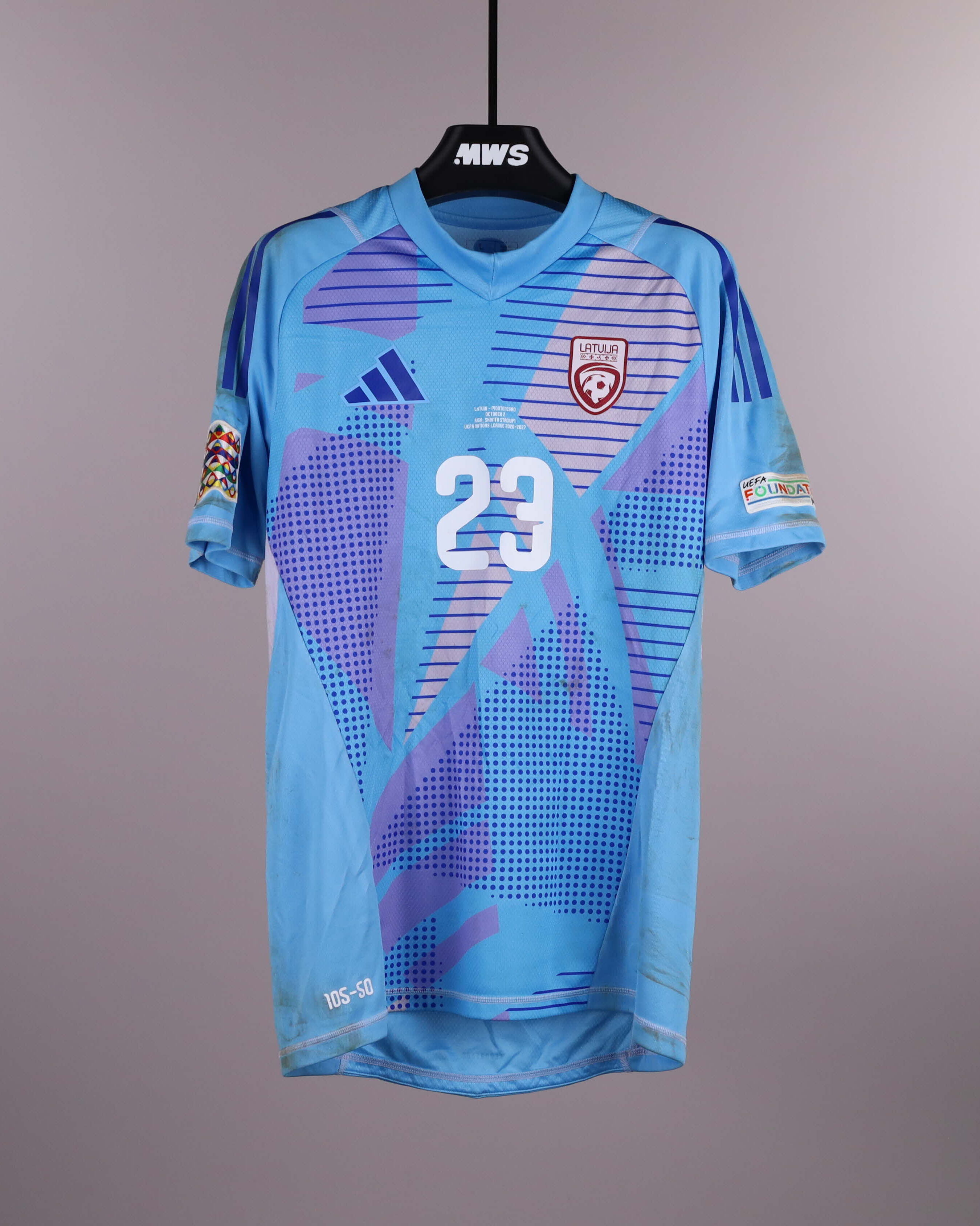 Rihards Matrevics Latvia jersey