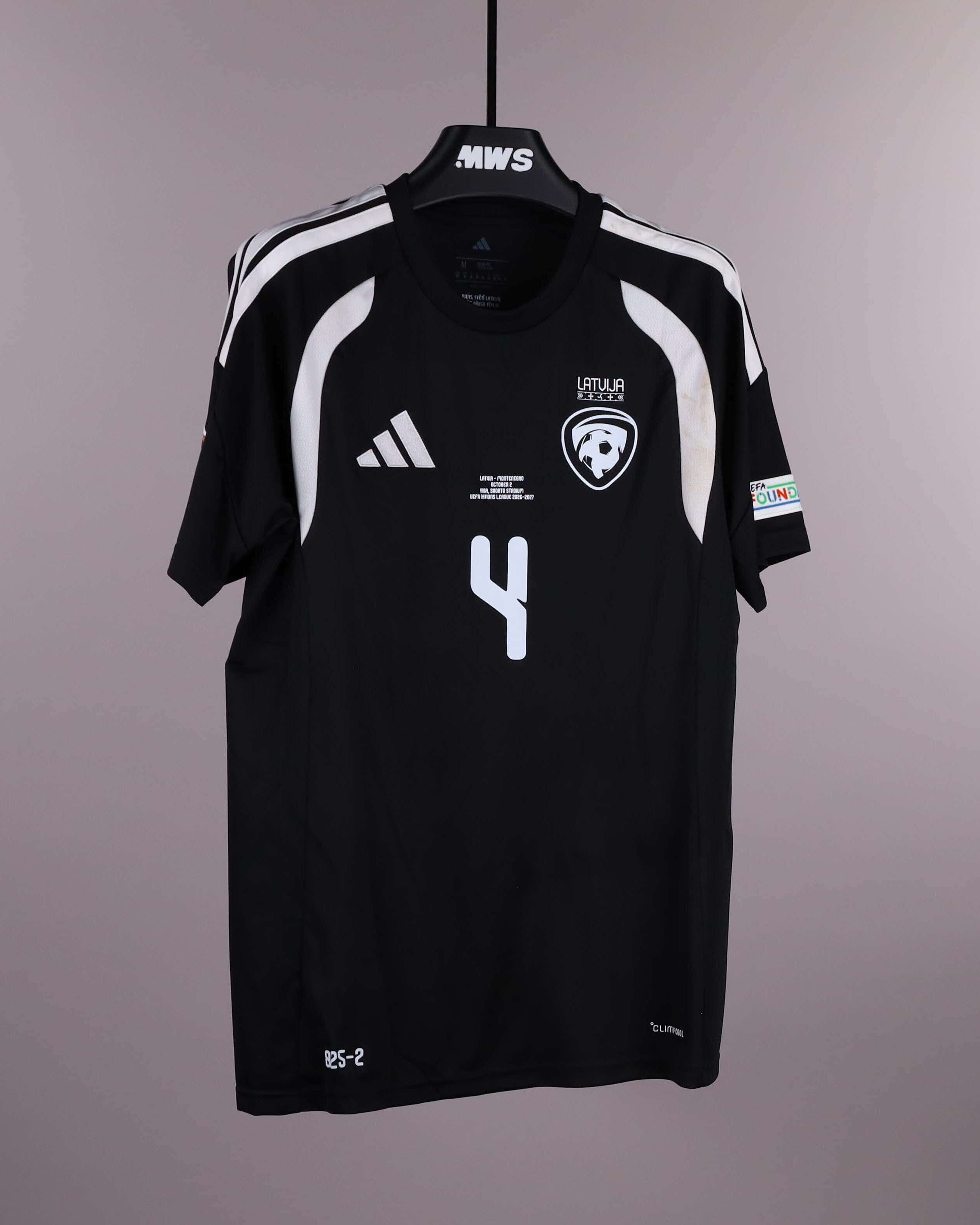 Oskars Vientiess Latvia jersey