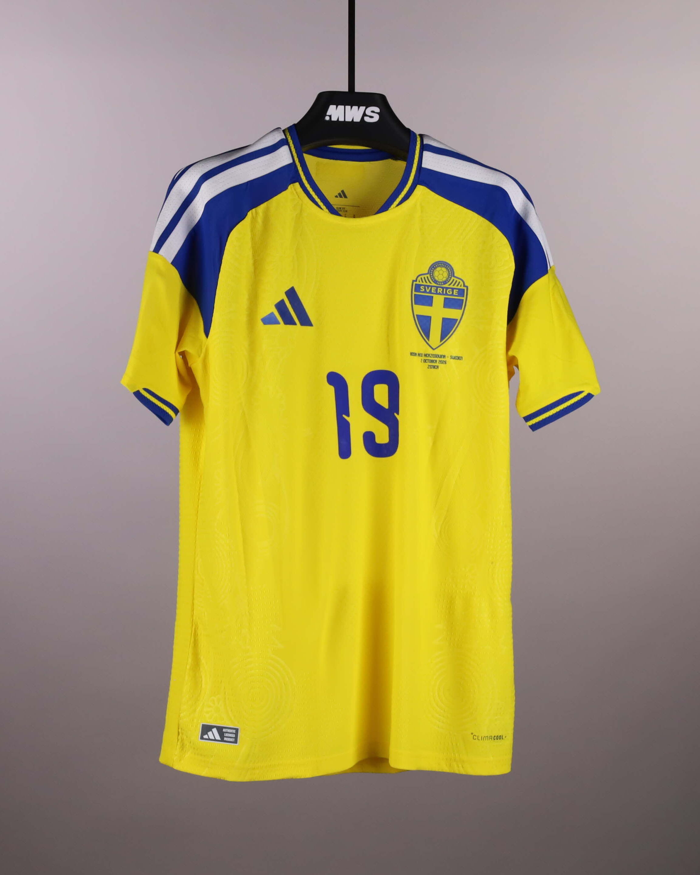 Sweden-Trikot von Sebastian Nanasi