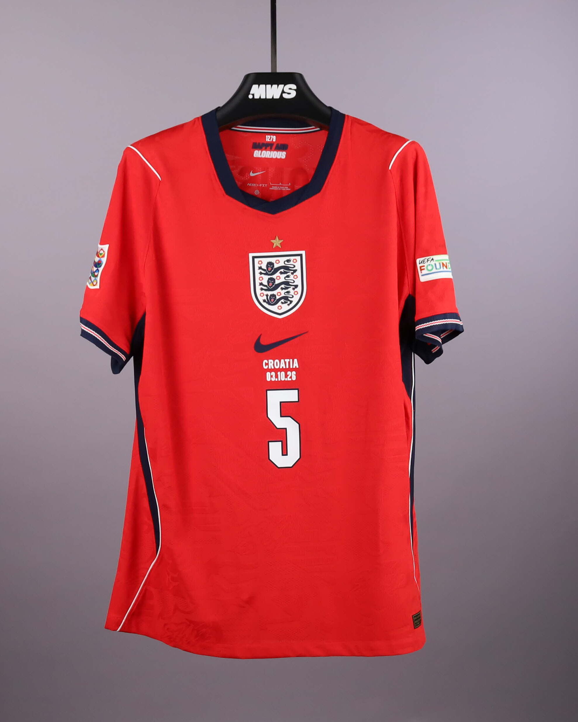 イングランド代表ユニフォーム 2026 | MatchWornShirt