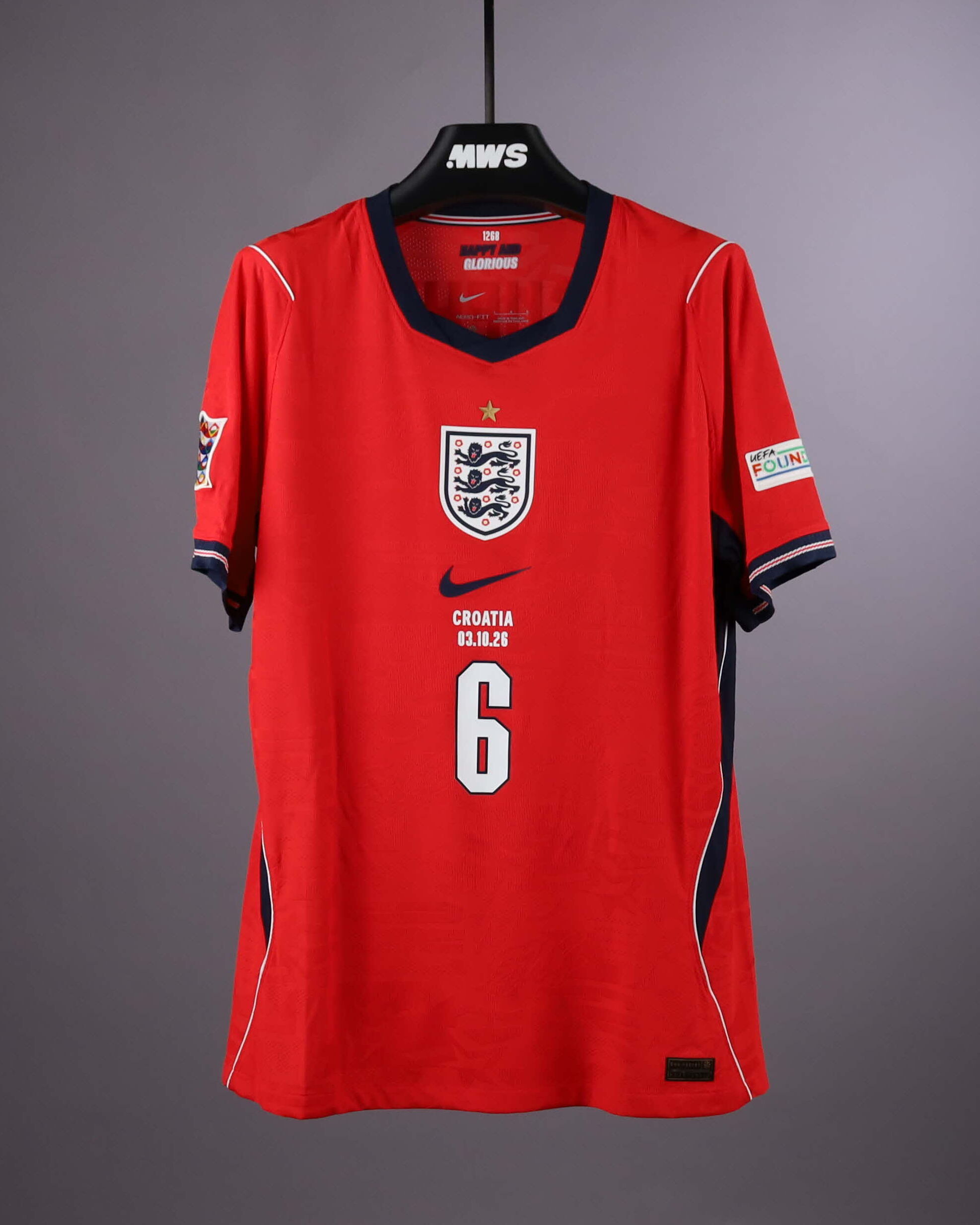 イングランド代表ユニフォーム 2026 | MatchWornShirt