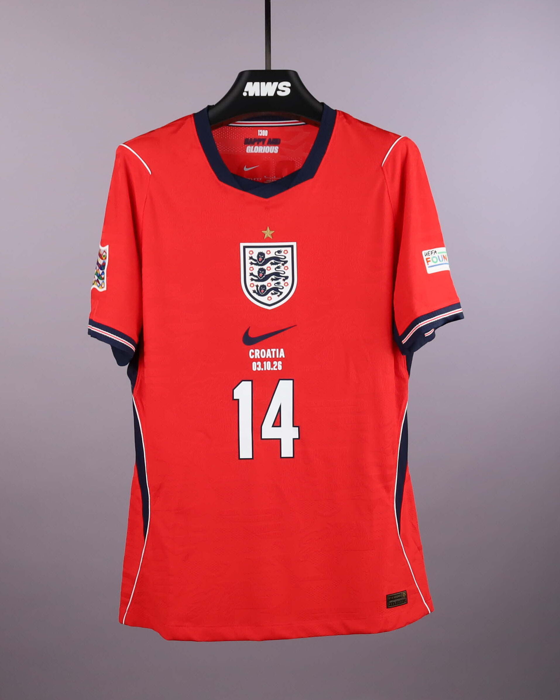 イングランド代表ユニフォーム 2026 | MatchWornShirt