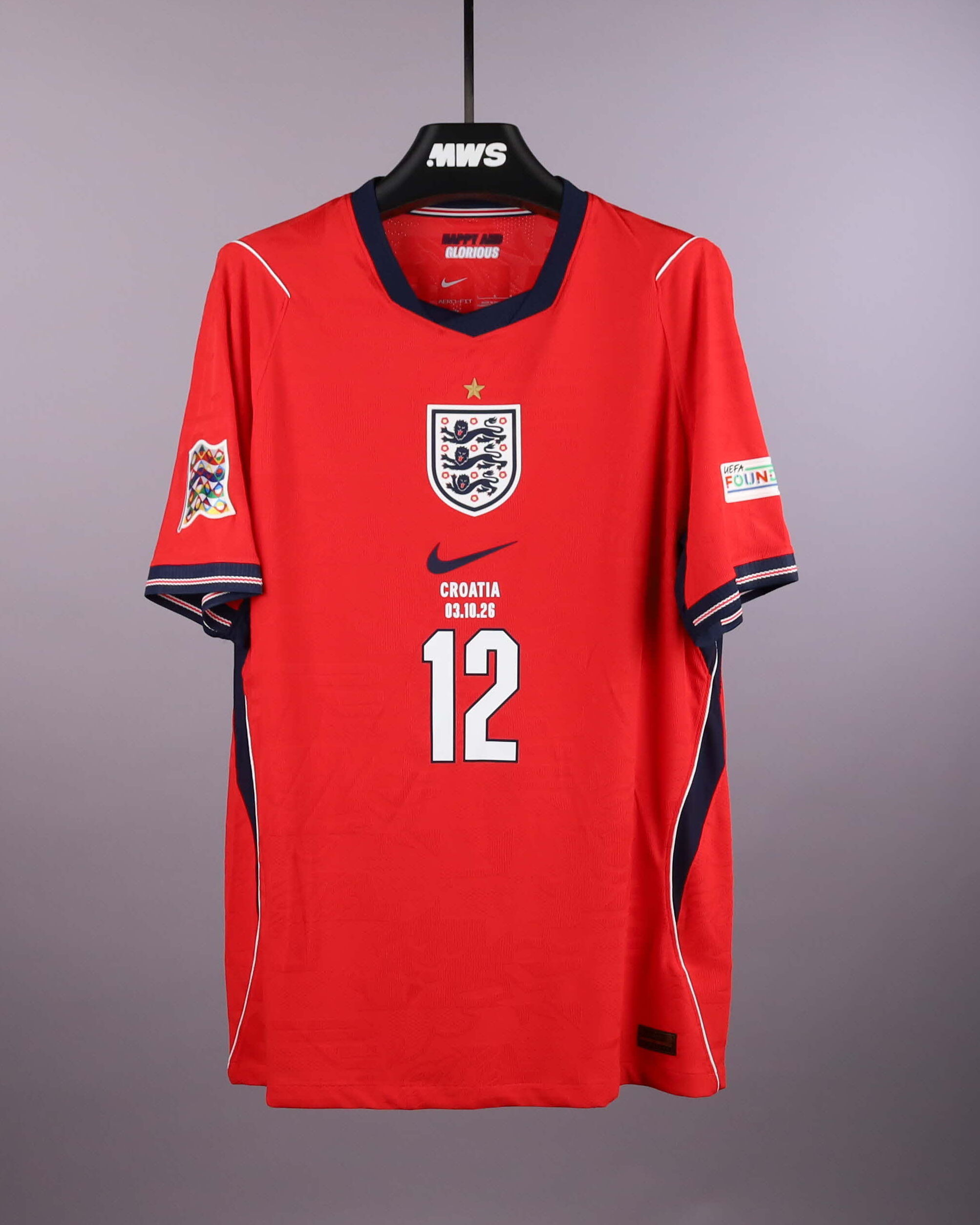 イングランド代表ユニフォーム 2026 | MatchWornShirt