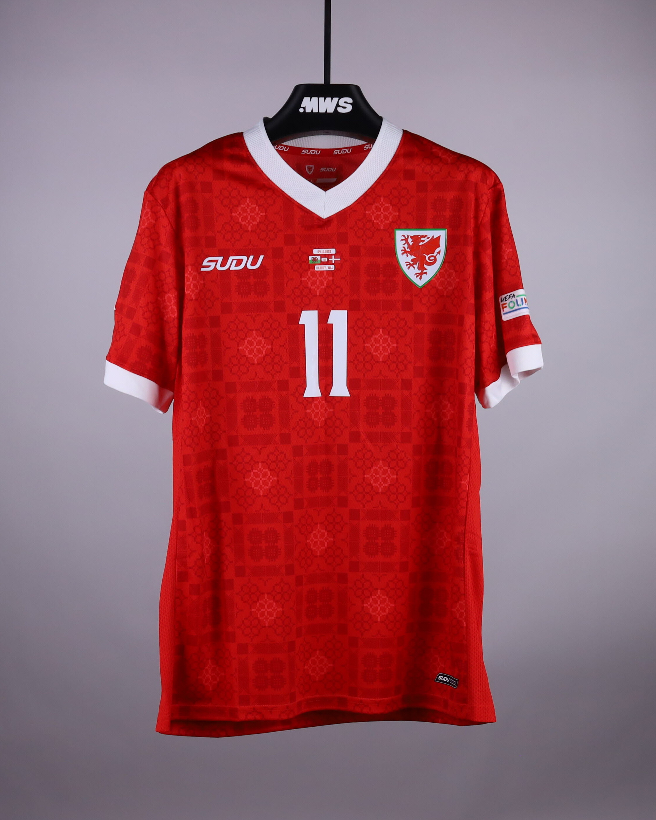 Brennan Johnson Wales shirt