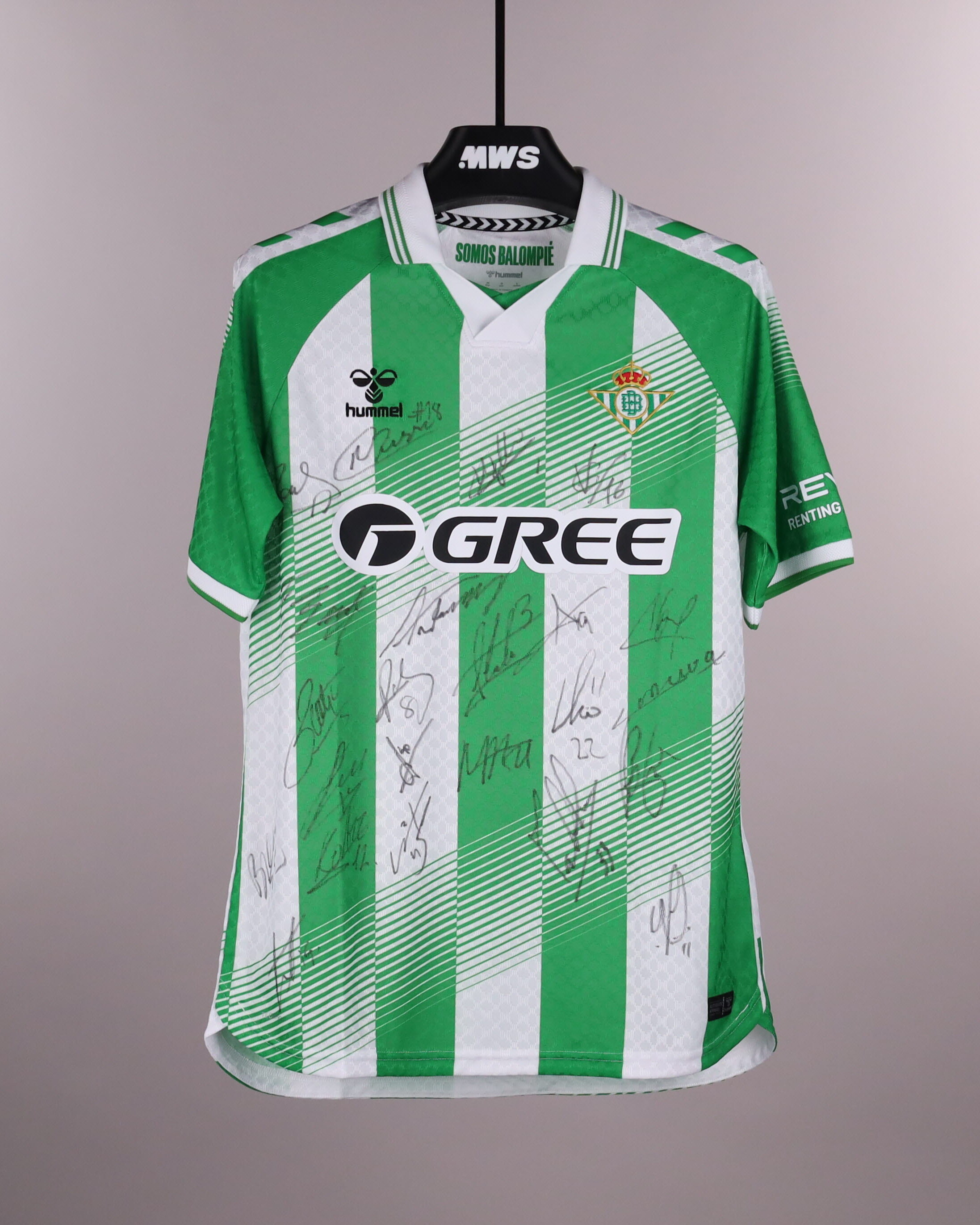 Squad Signed Shirt Real Betis shirt