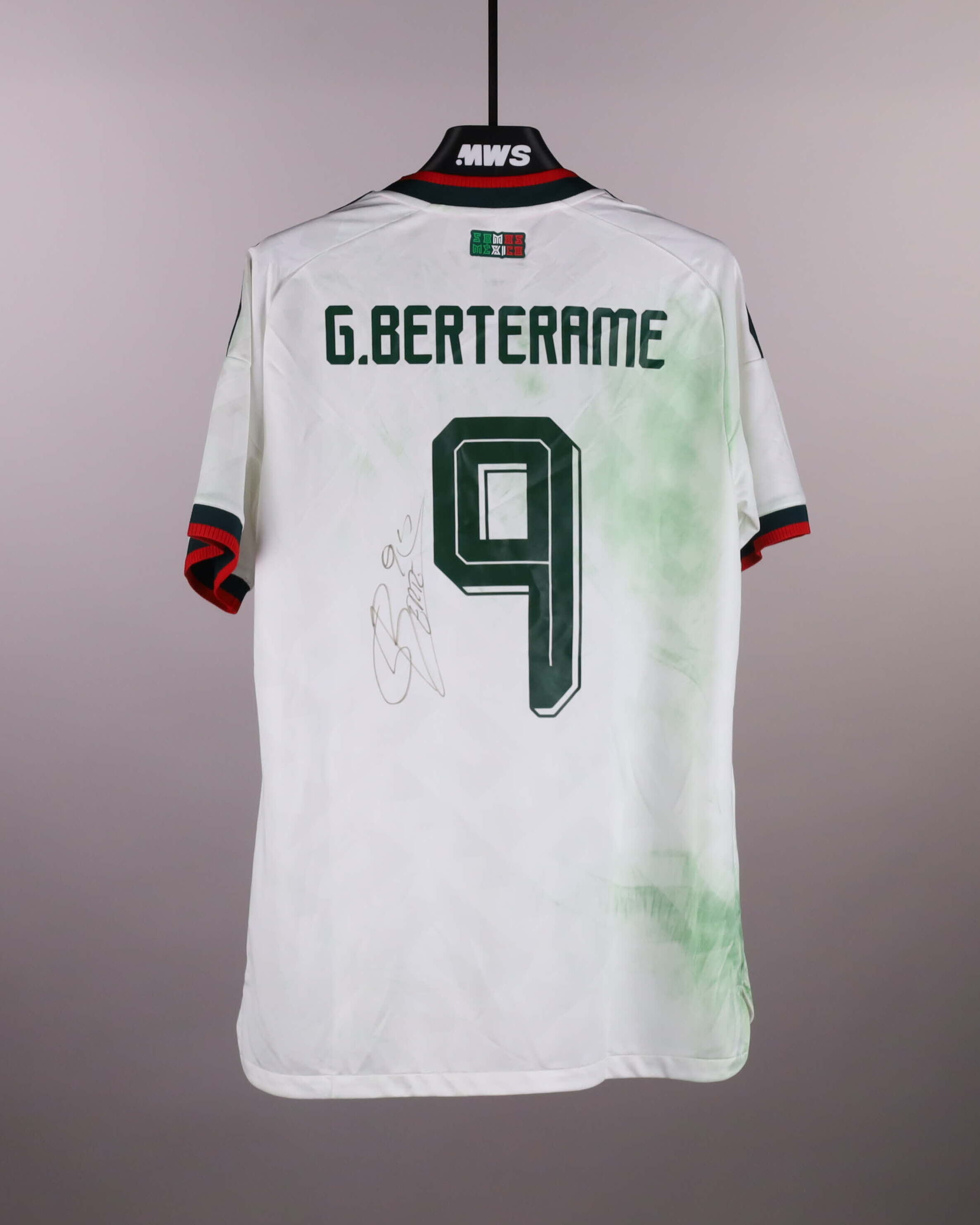 Germán Berterame Mexico shirt