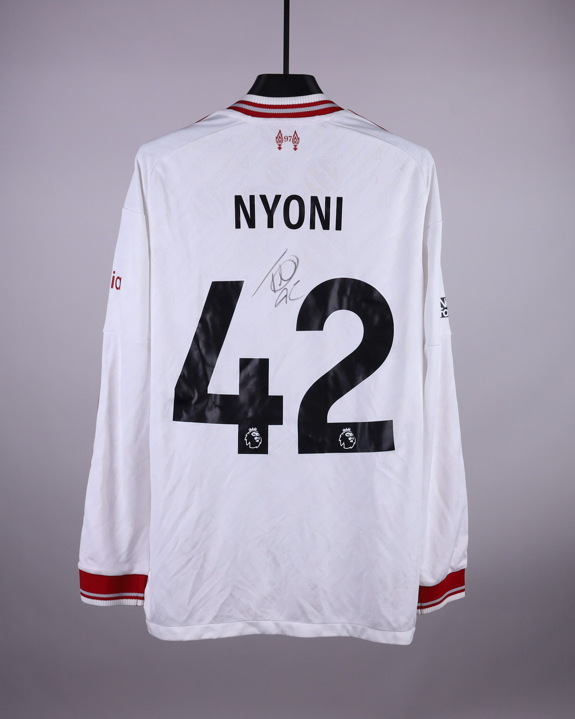 Trey Nyoni Liverpool shirt