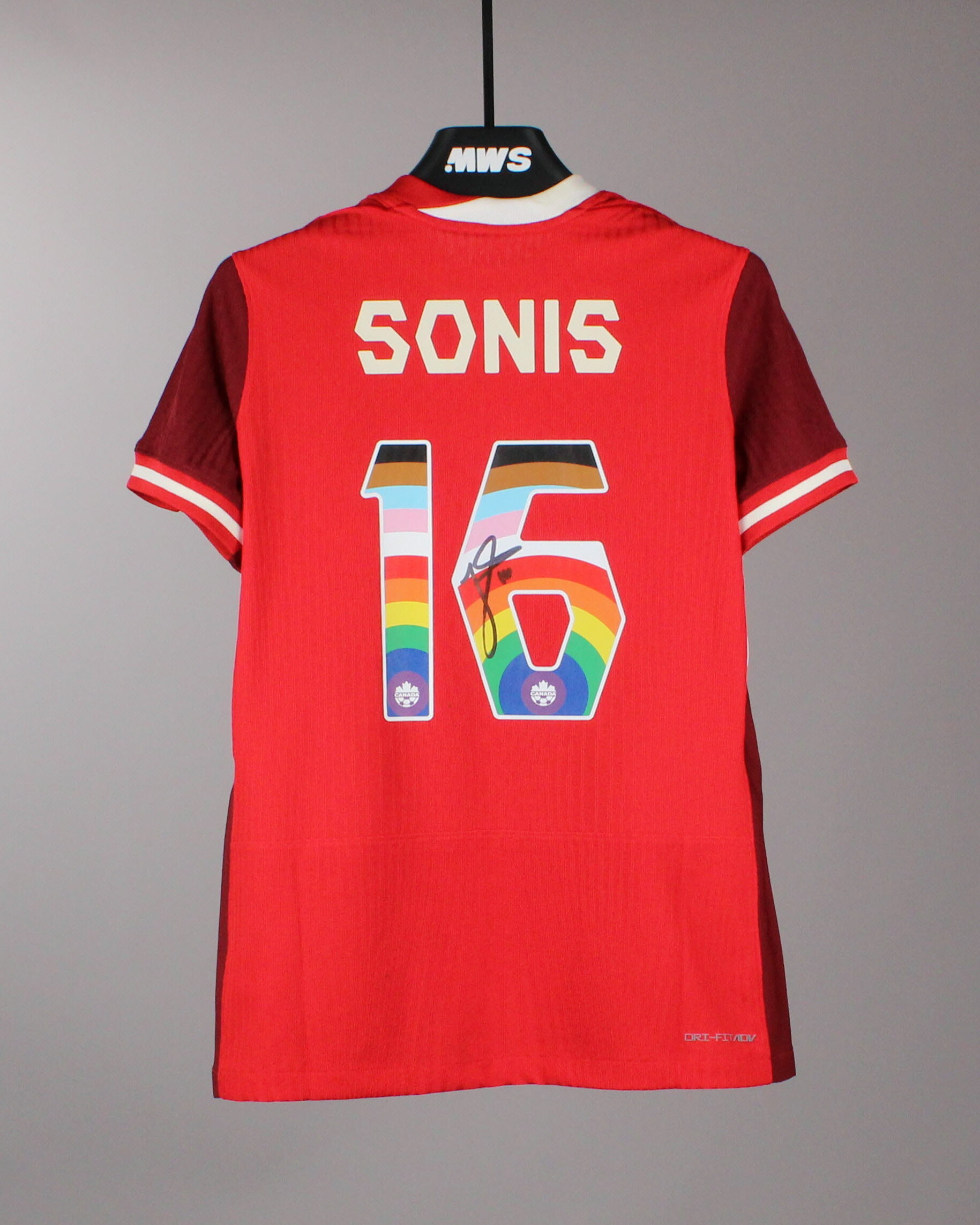 Janine Sonis Canada Women's Soccer shirt