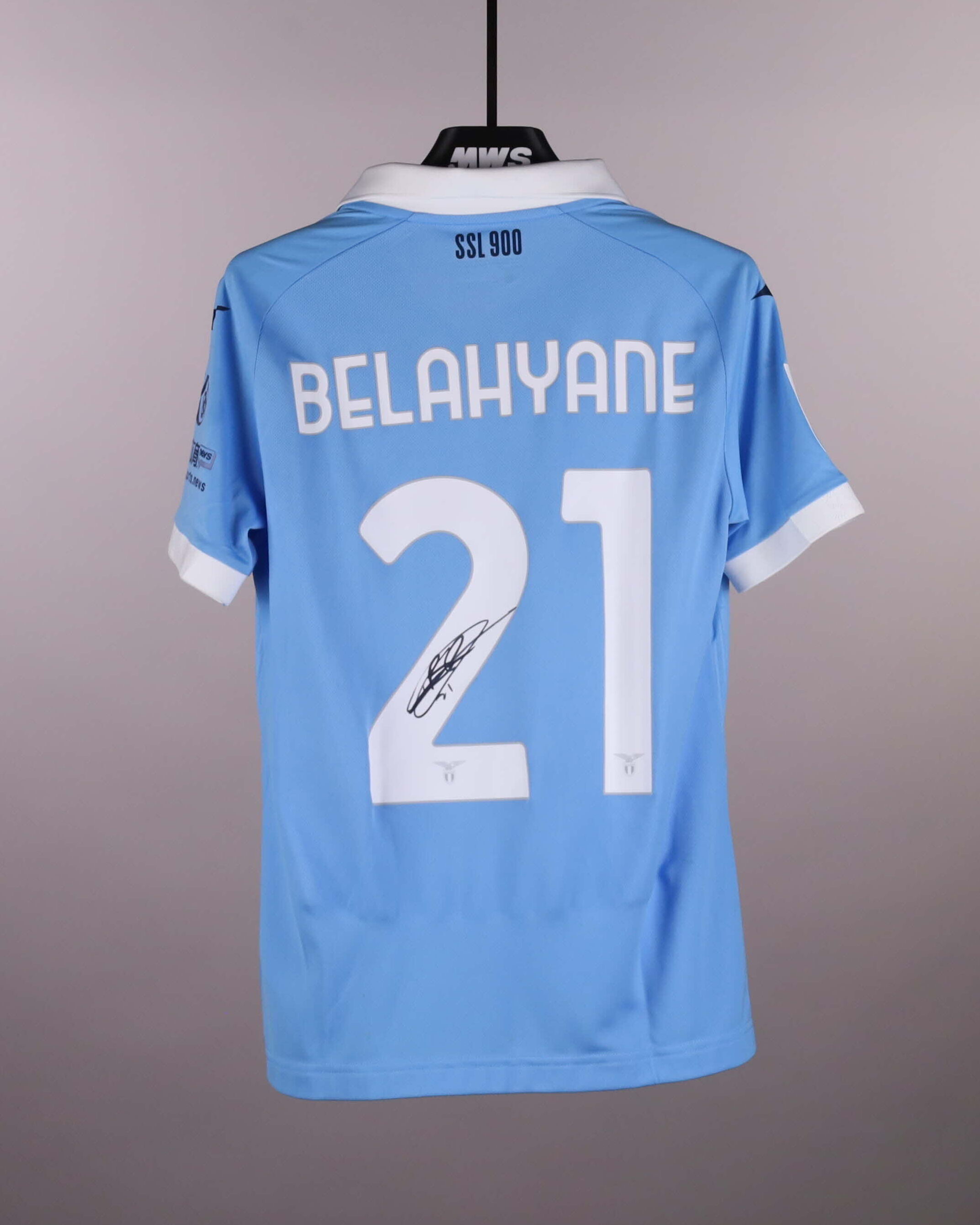 Reda Belahyane S.S. Lazio shirt