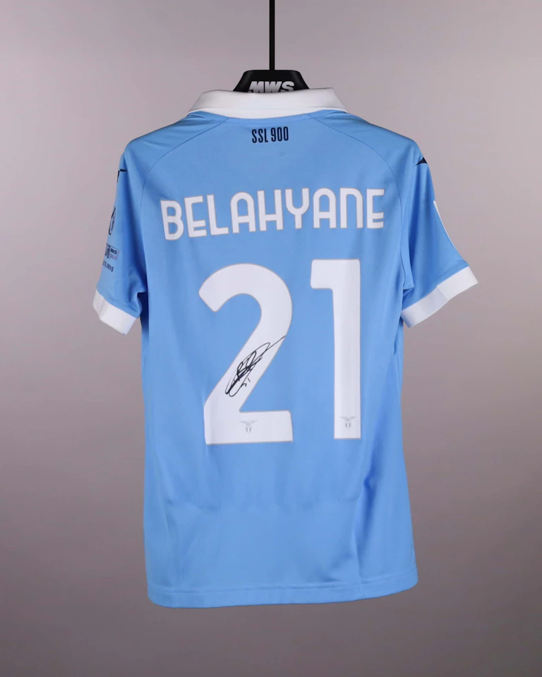 Reda Belahyane S.S. Lazio shirt