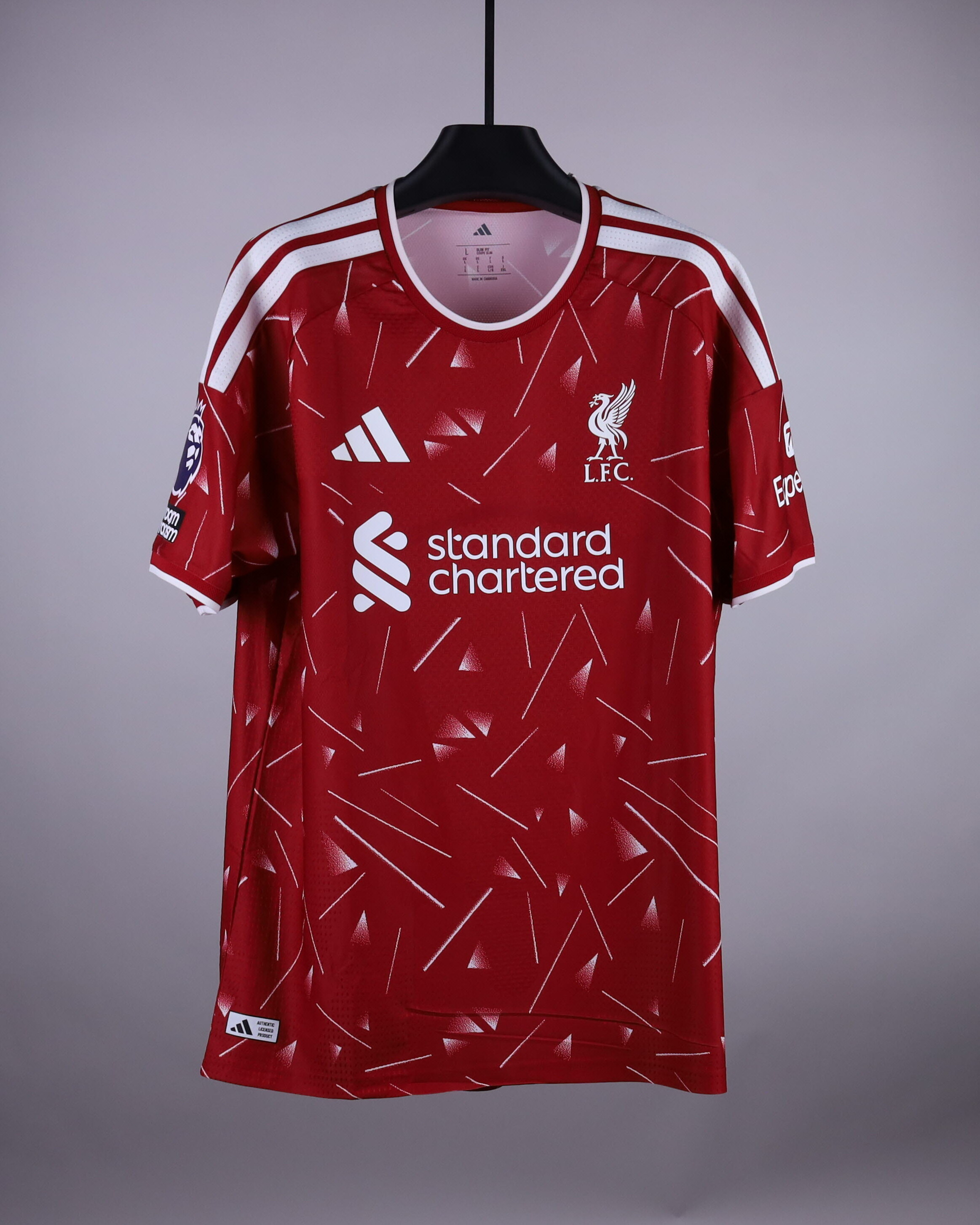 Virgil van Dijk Liverpool shirt
