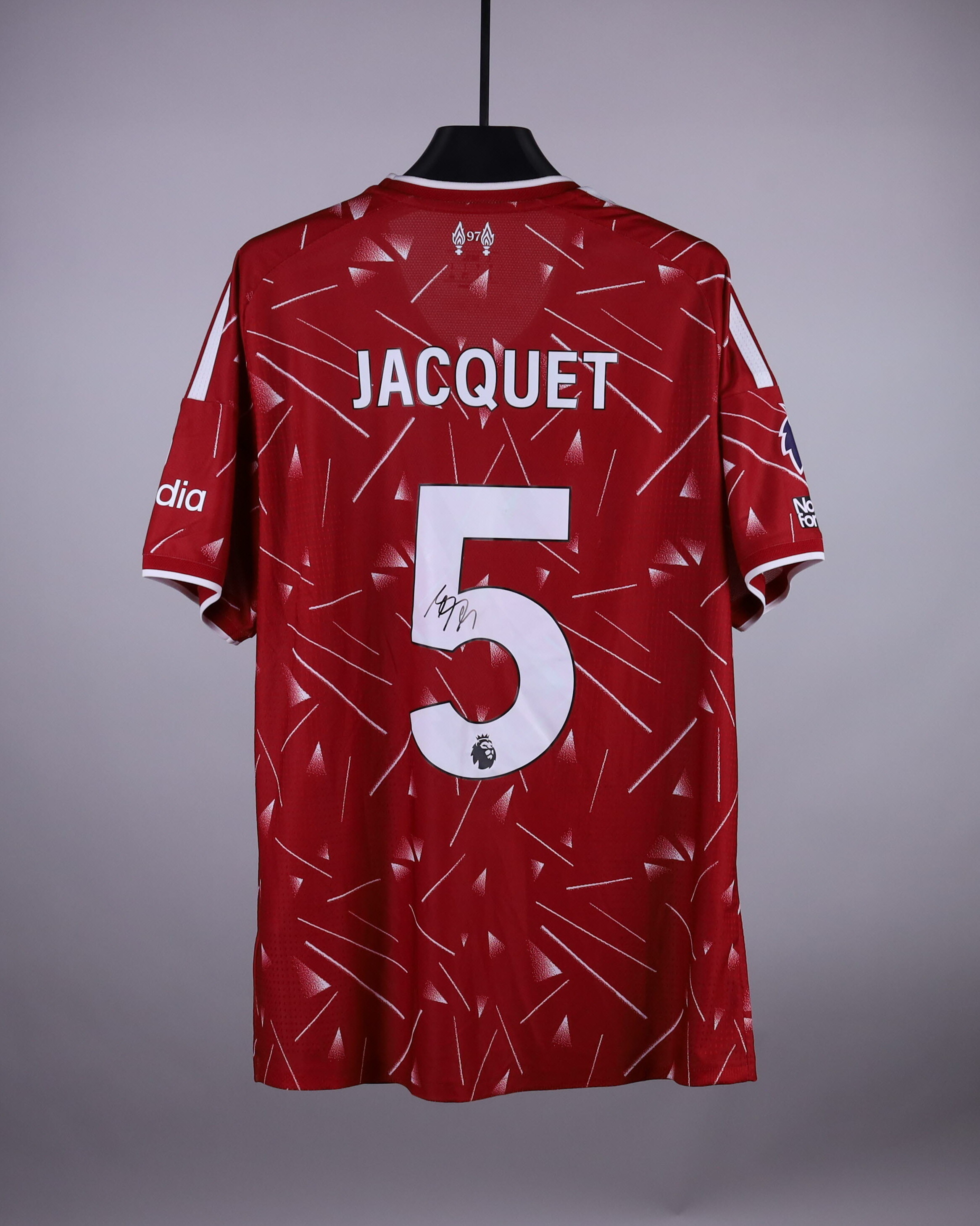 Jérémy Jacquet Liverpool shirt
