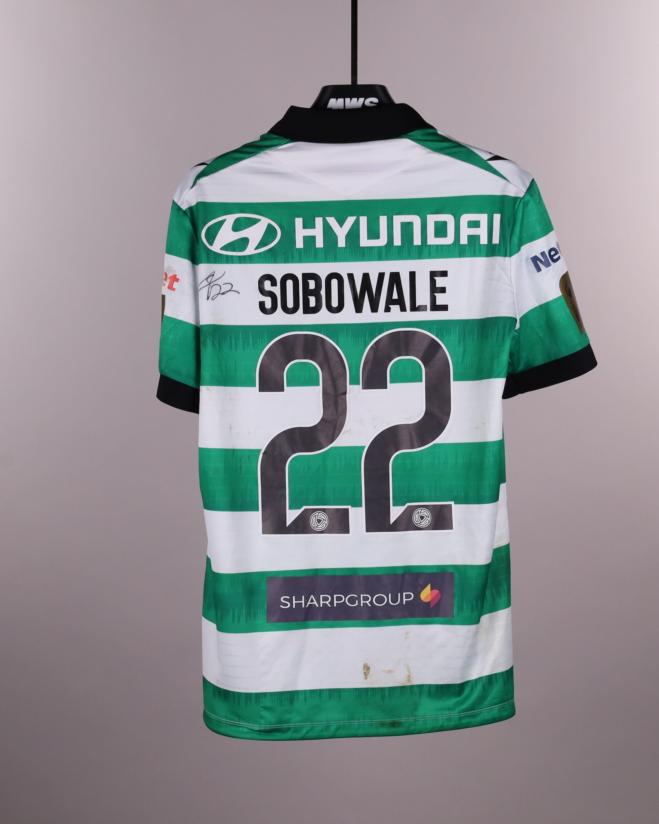 Tummise Sobowale Shamrock Rovers shirt