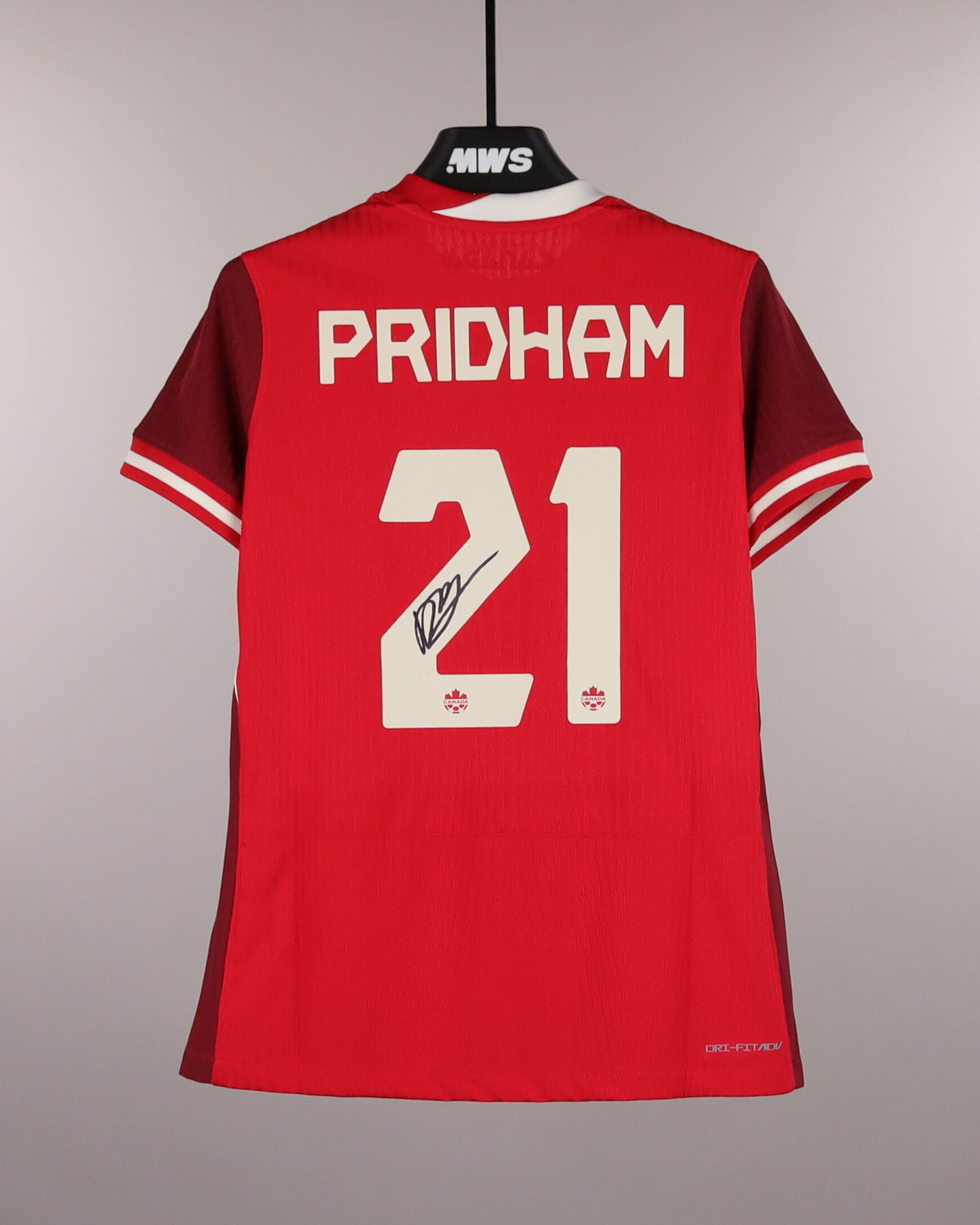 Delaney Pridham Canada Women's Soccer shirt