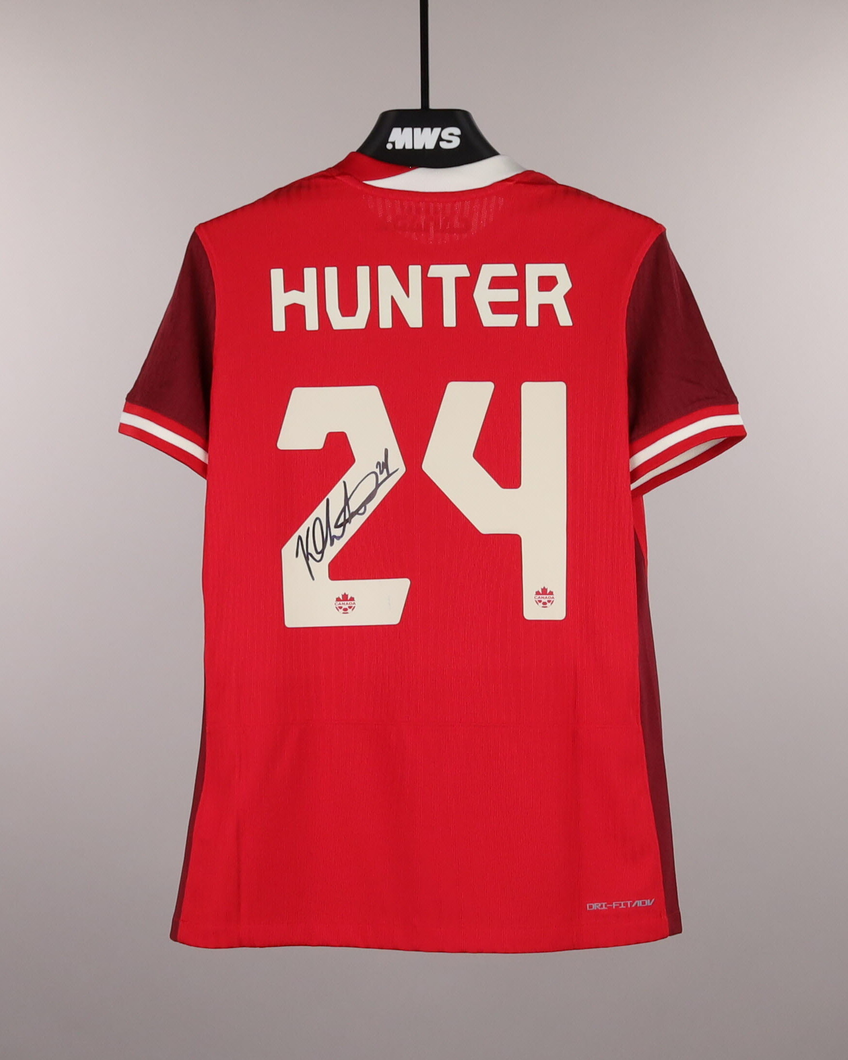 Kaylee Hunter Canada Women's Soccer shirt