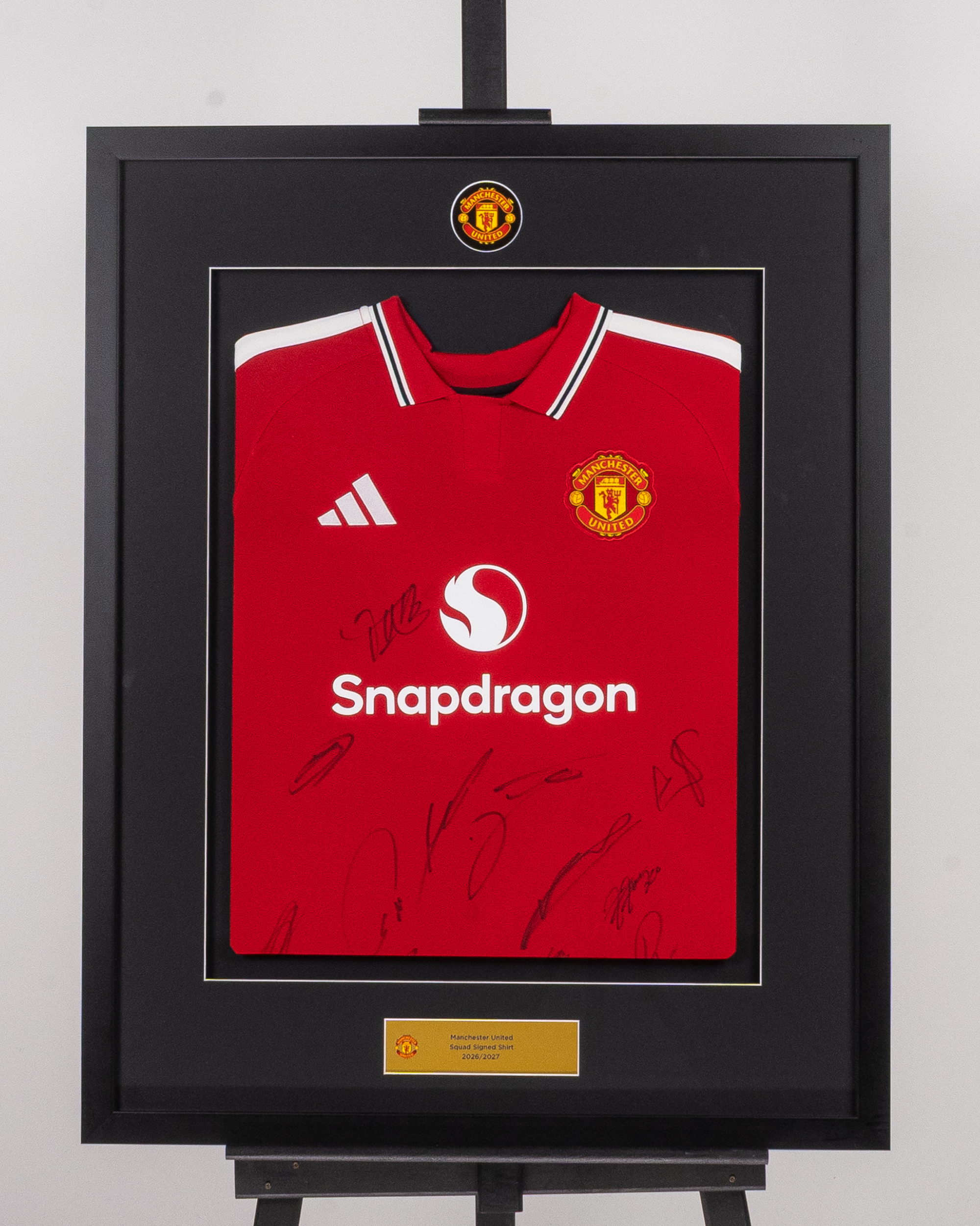 Maillot de Classic Framed Squad Signed Shirt (Manchester United)