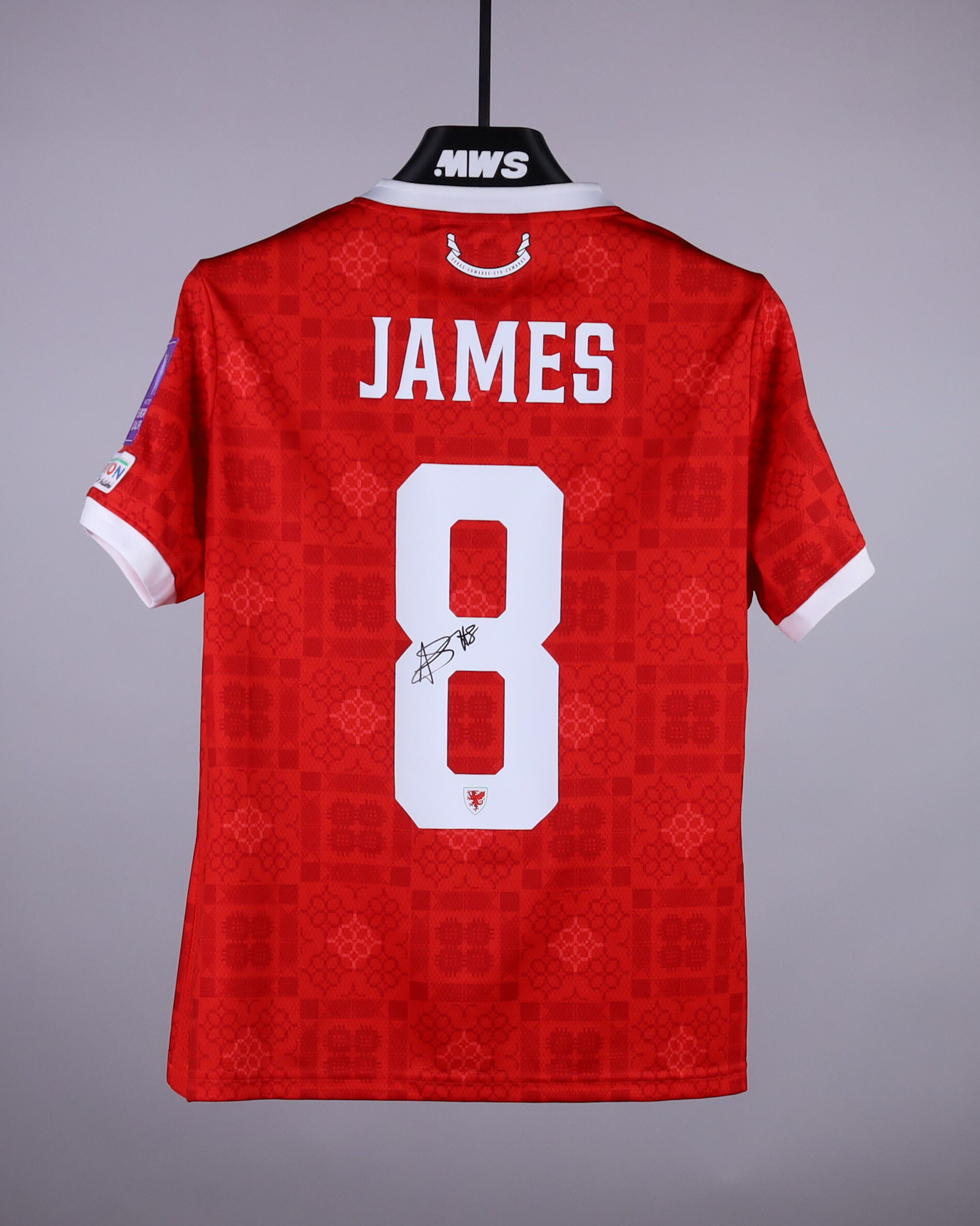 Angharad James-Turner Wales W shirt