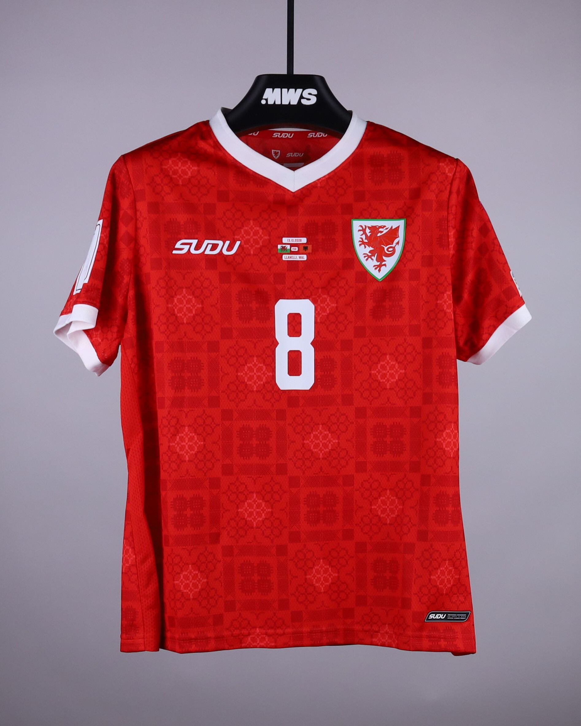 Angharad James-Turner Wales W shirt
