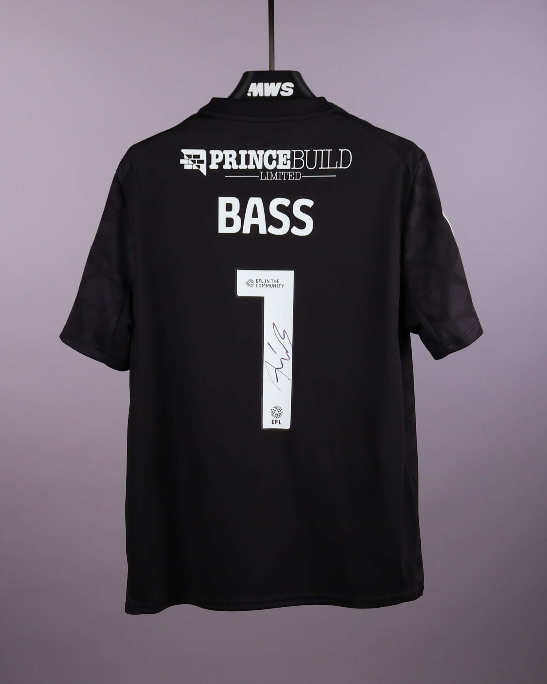 Alex Bass Peterborough United shirt