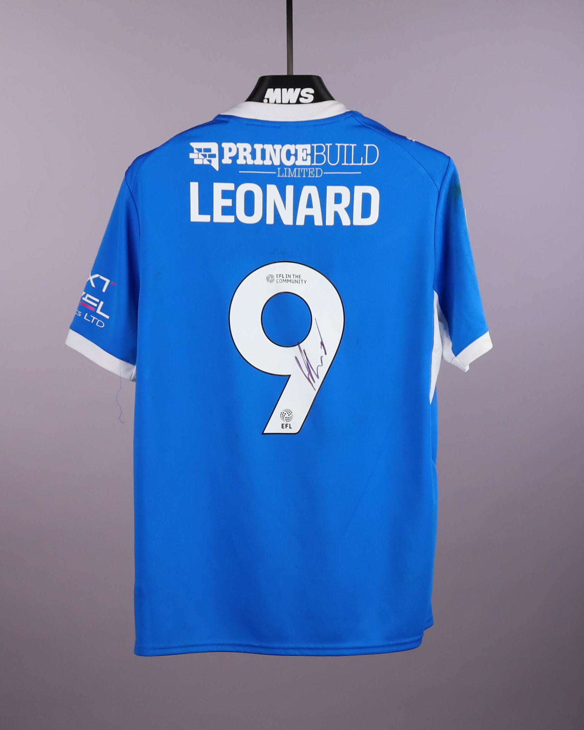Harry Leonard Peterborough United shirt