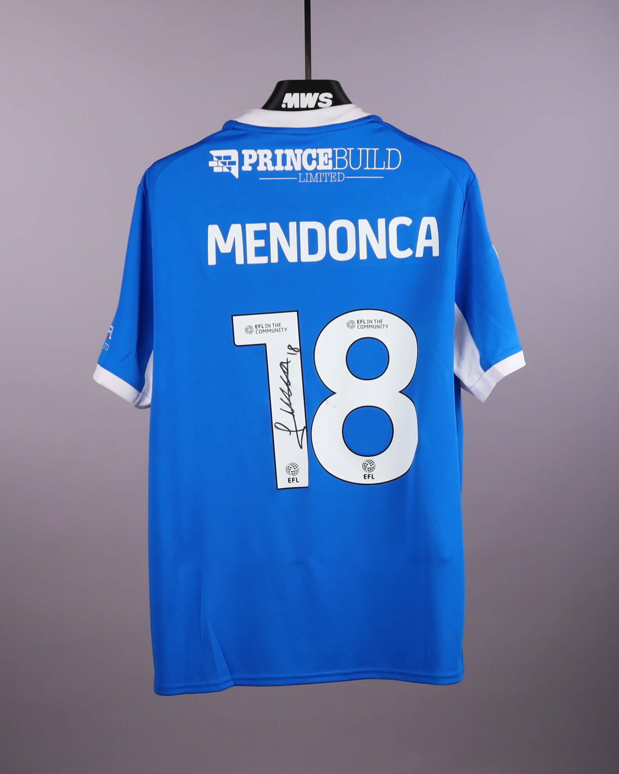 Lucca Mendonça Peterborough United shirt