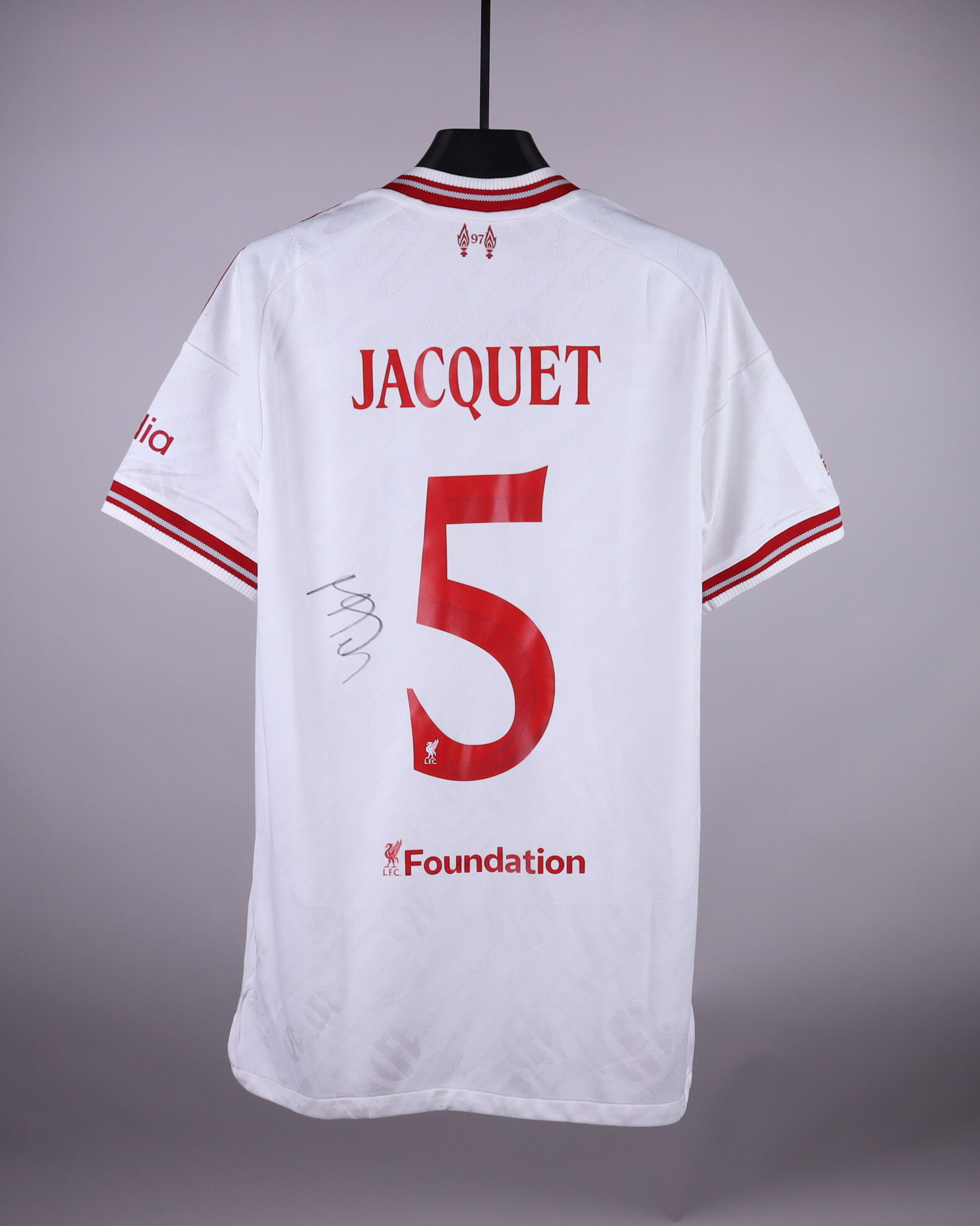 Jérémy Jacquet Liverpool camisa.