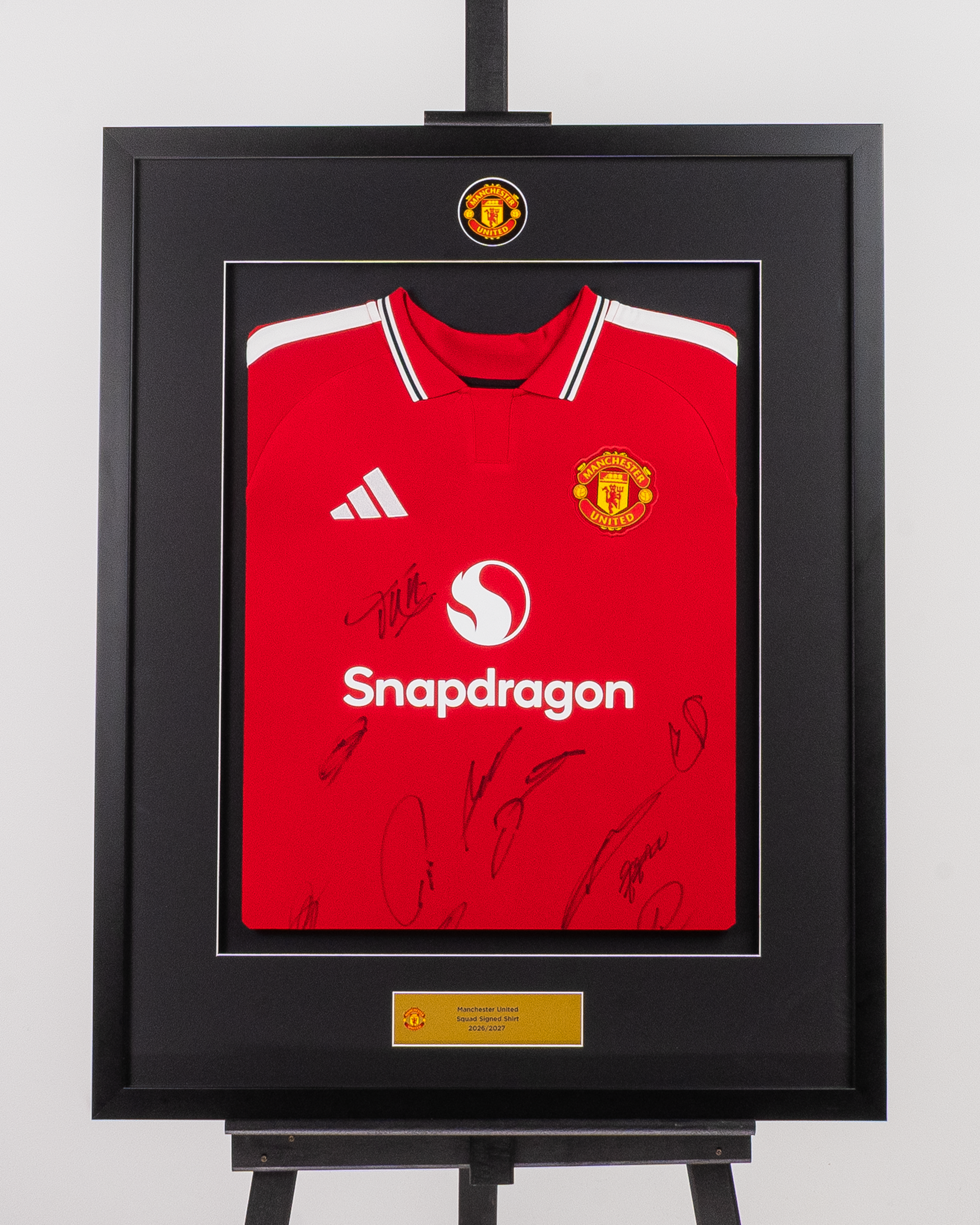 Maglia di Framed Squad Signed Shirt (Manchester United)