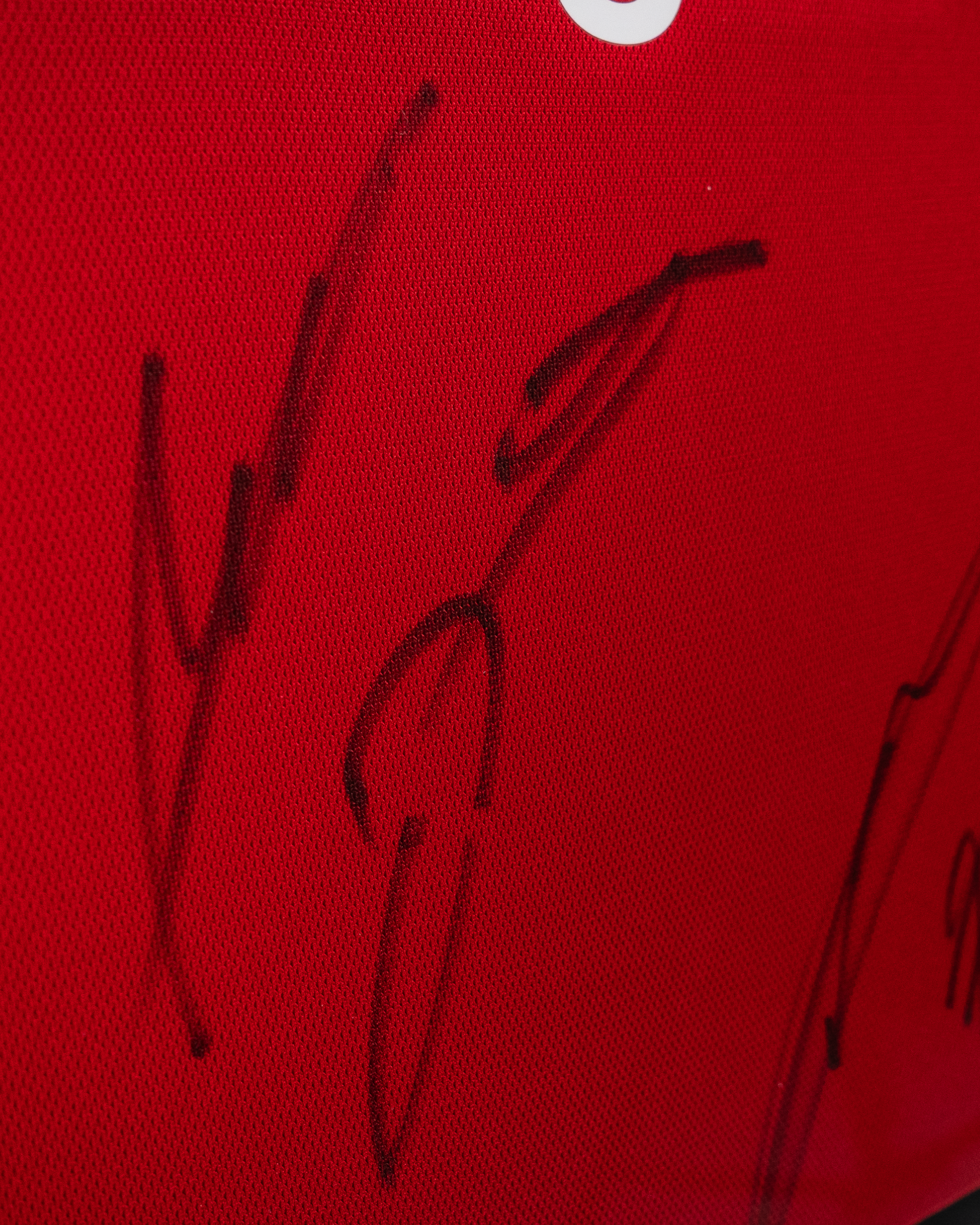 Framed Squad Signed Shirt