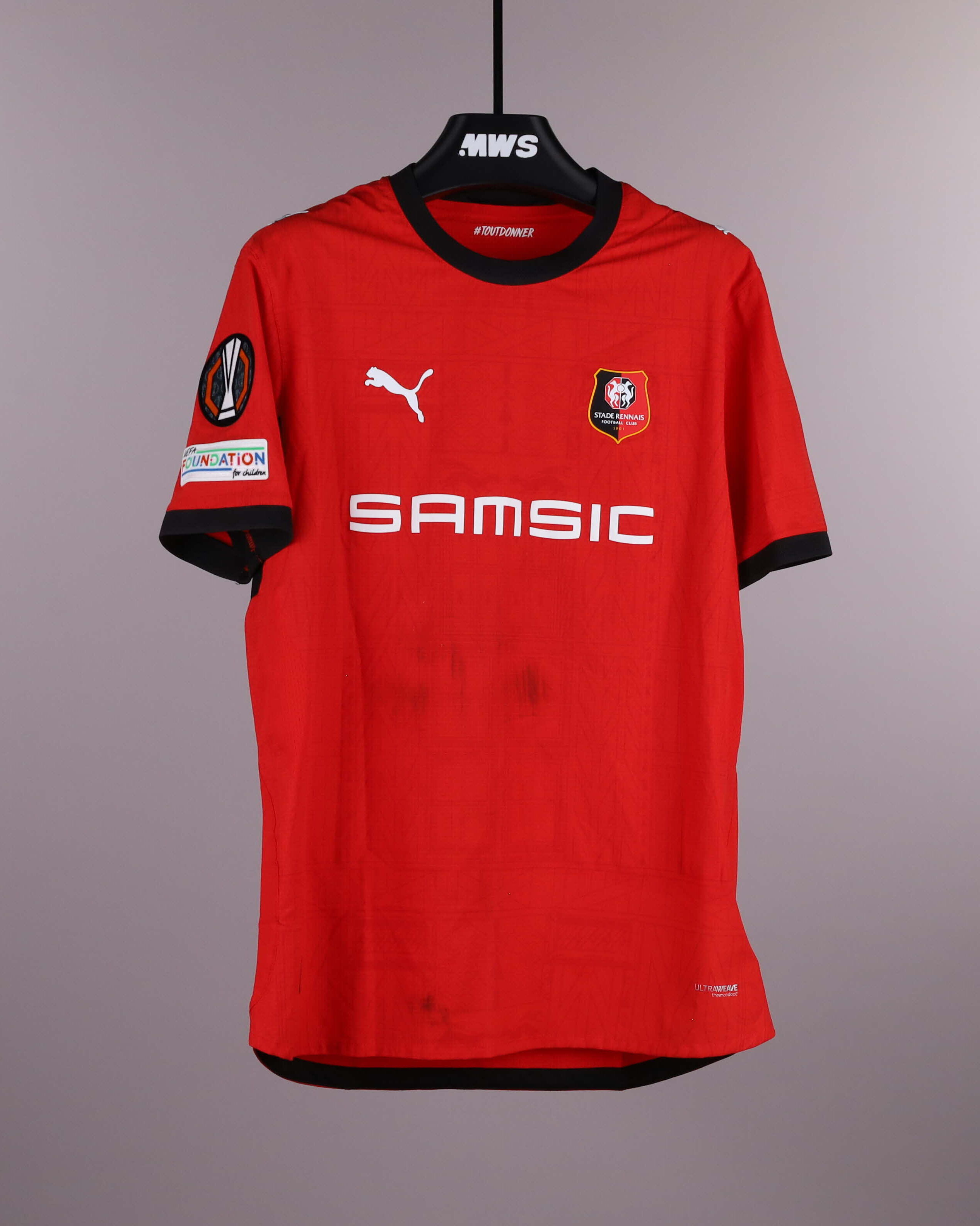 Valentin Rongier Stade Rennais F.C. shirt