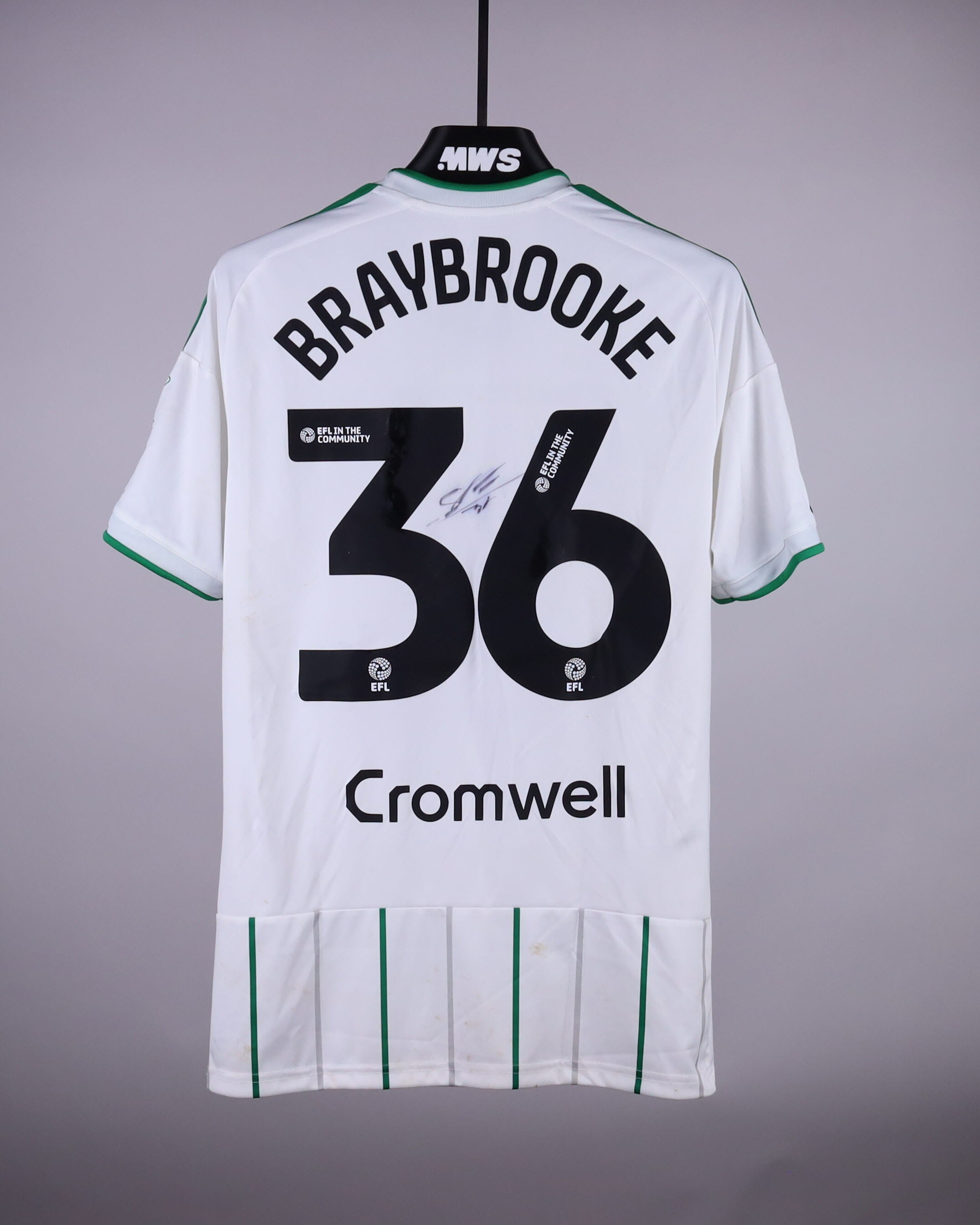 Sammy Braybrooke Leicester City shirt