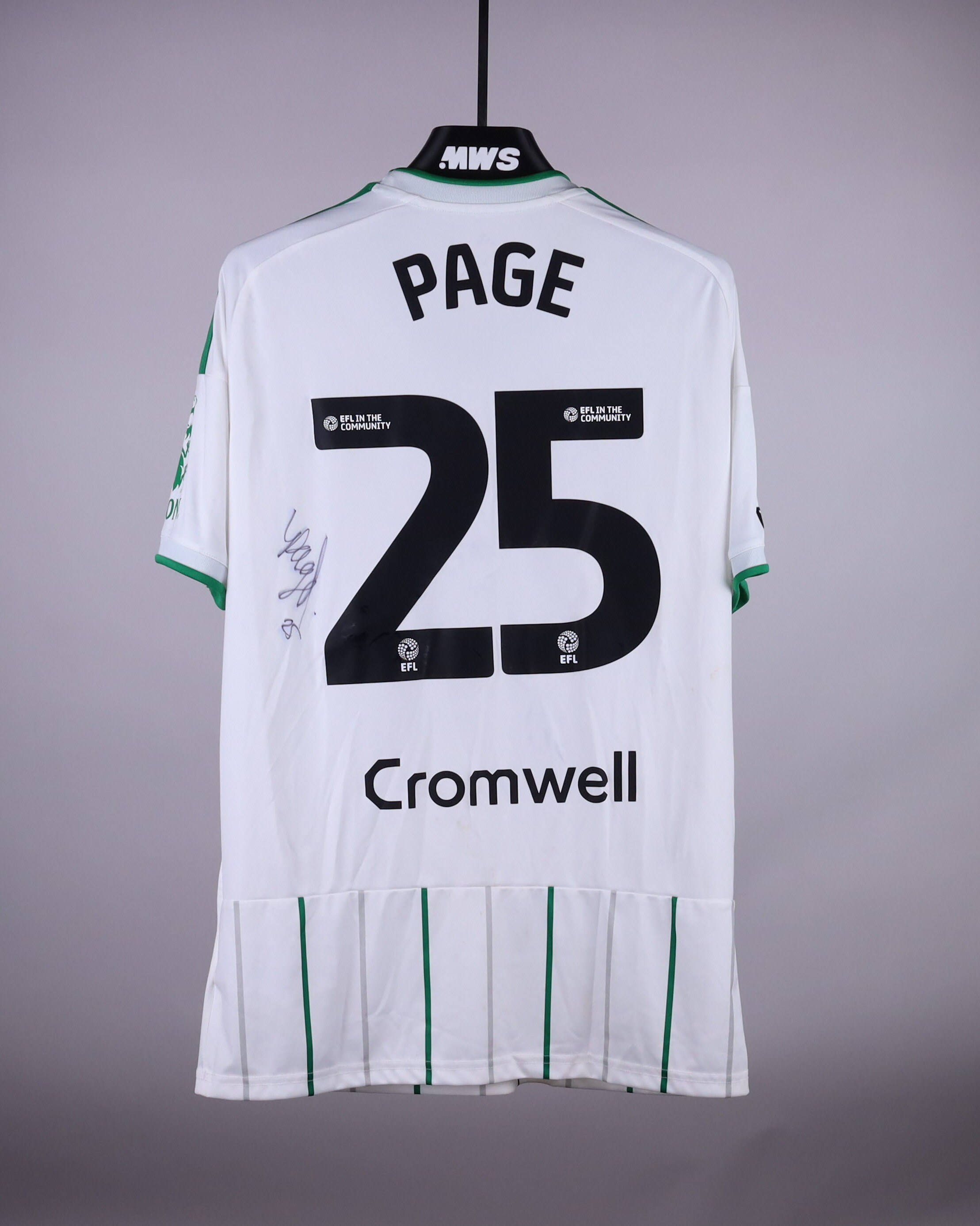 Louis Page Leicester City shirt
