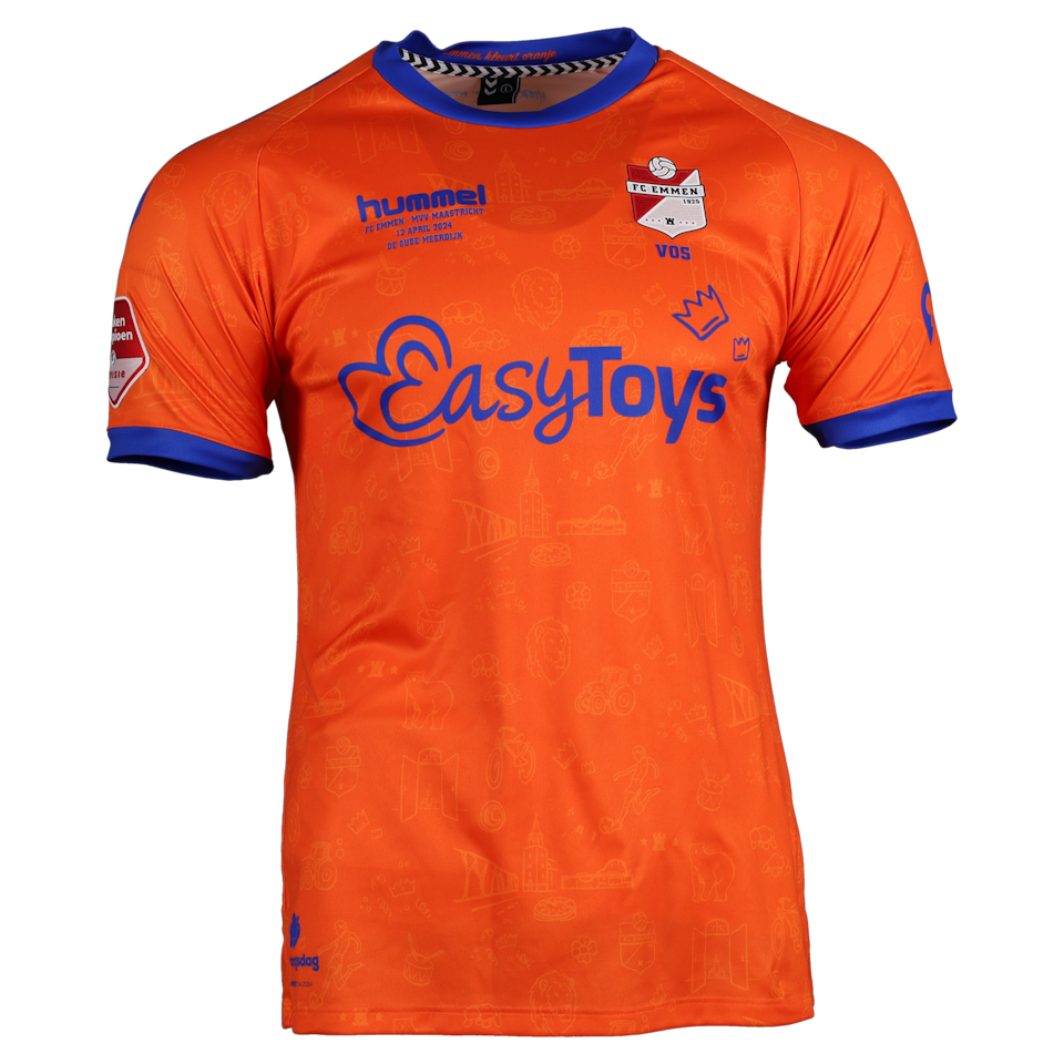 Dennis Vos FC Emmen shirt