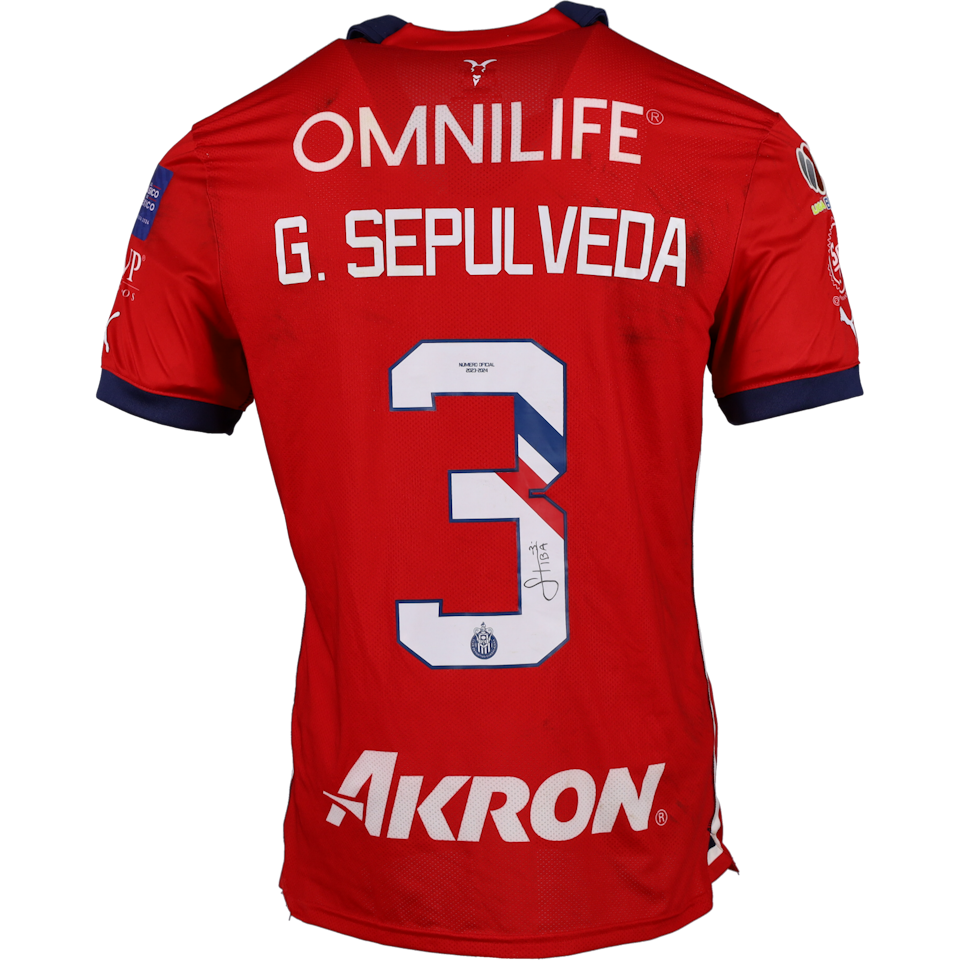 Gilberto Sepúlveda López Chivas Guadalajara shirt