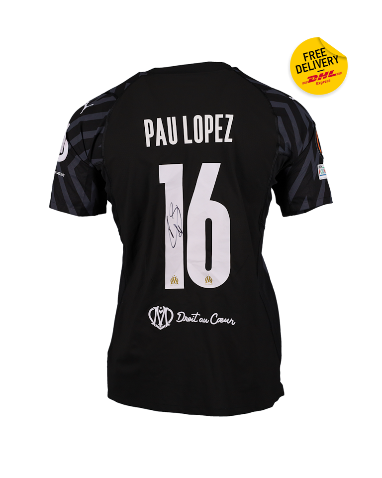 Pau López Olympique de Marseille shirt