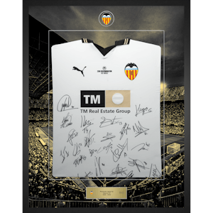 Framed Squad Signed Shirt - 2 | Valencia CF
