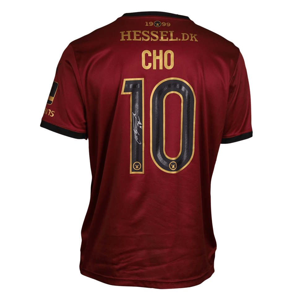 Gue sung Cho Midtjylland MatchWornShirt