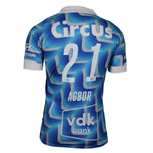 Shirt van Brian Emo Agbor KAA Gent