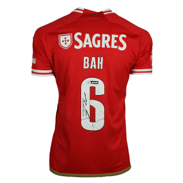 SL Benfica-Trikot von Alexander Bah