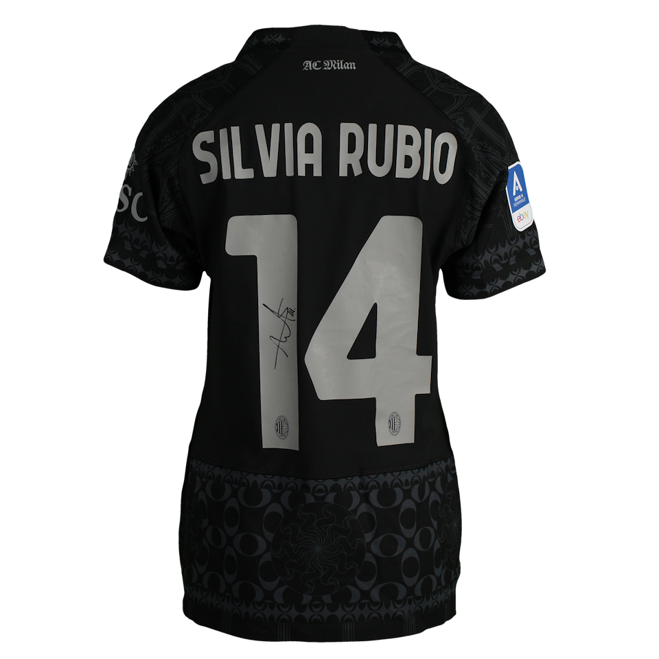 Silvia Rubio AC Milan Women shirt