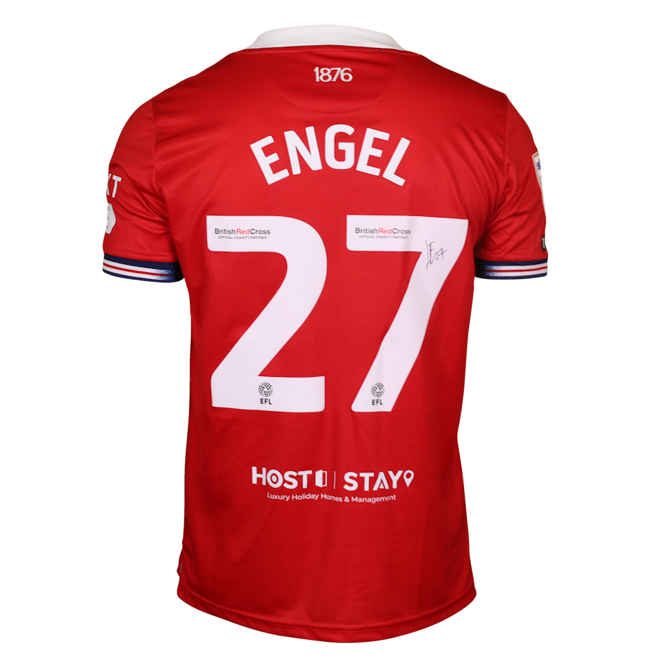 Lukas Engel Middlesbrough shirt