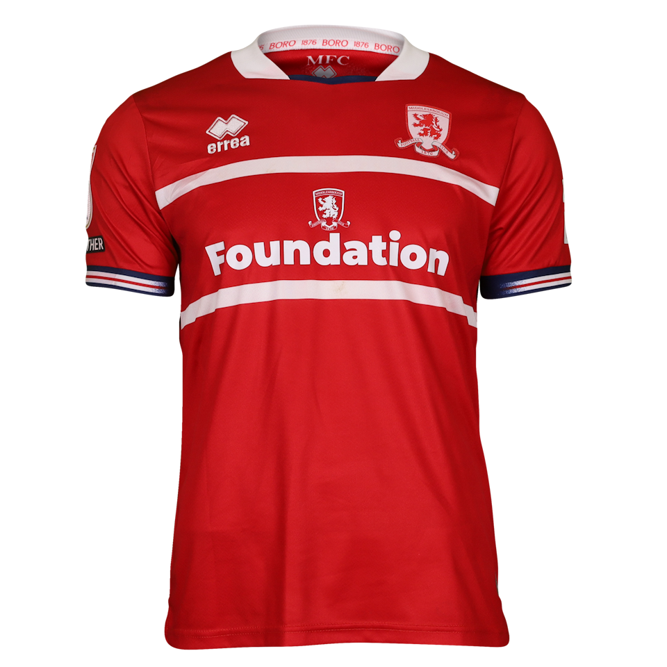 Lukas Engel Middlesbrough shirt