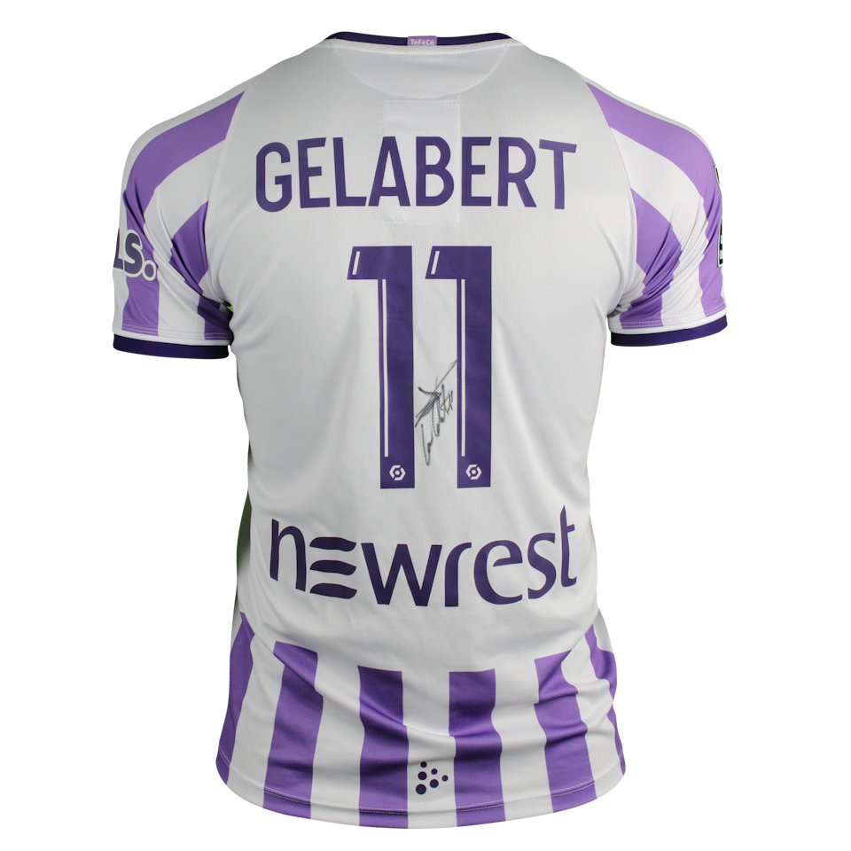 César Gelabert Pina Toulouse FC shirt