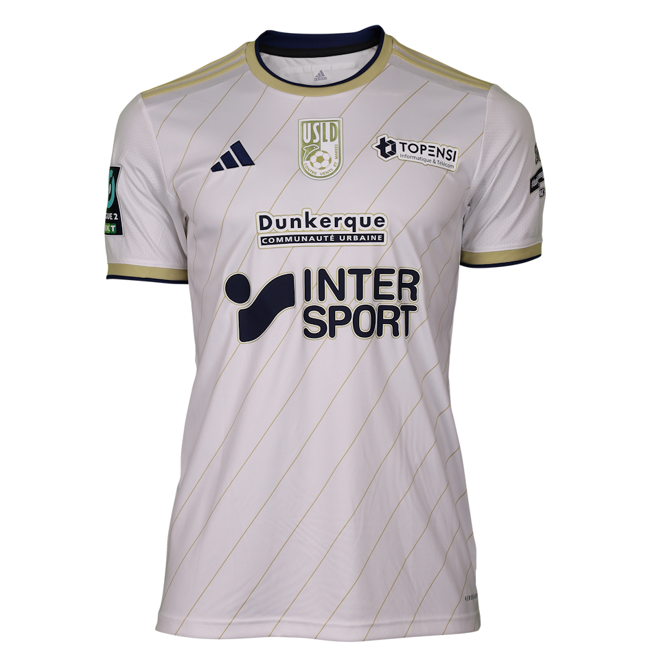 Maillot de Christian Senneville (USL Dunkerque)