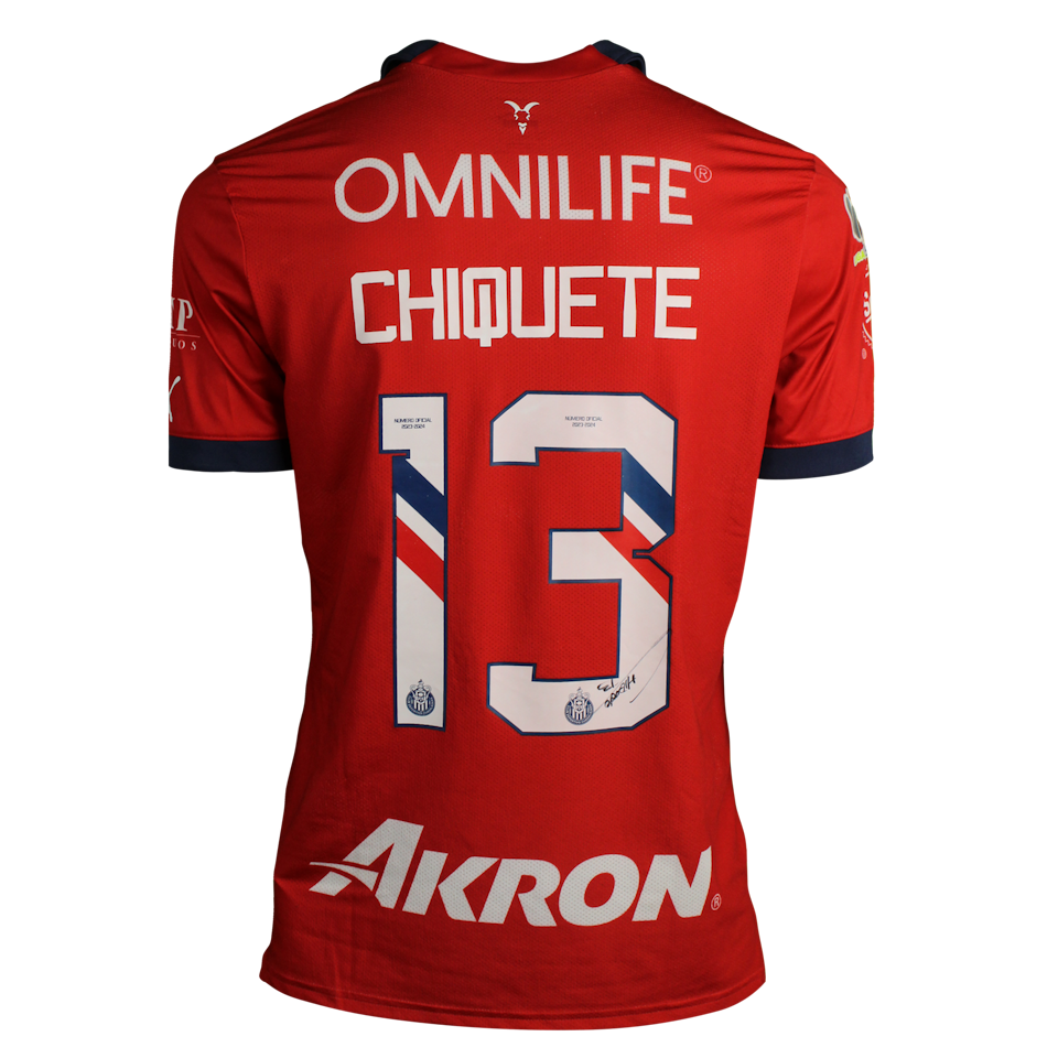 Jesús Gilberto Orozco Chiquete Chivas Guadalajara jersey