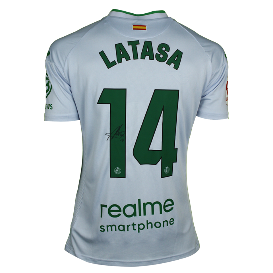Juan Miguel Latasa Fernandez Layos Getafe CF jersey