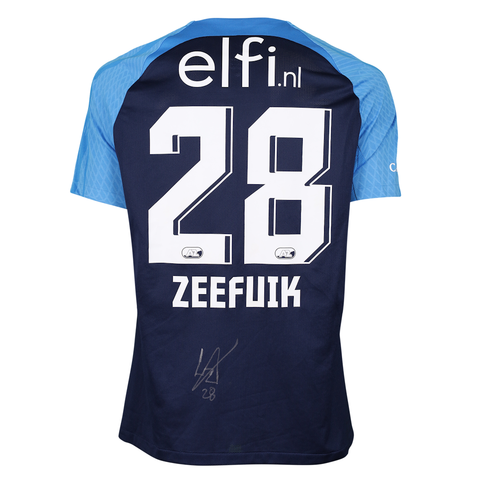Lequincio Zeefuik AZ Alkmaar shirt