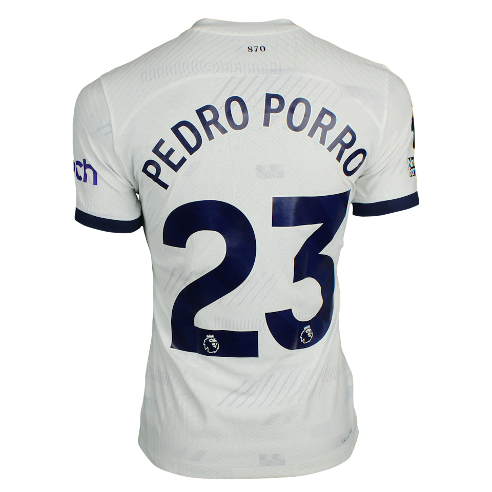 Pedro Porro Tottenham Hotspur shirt